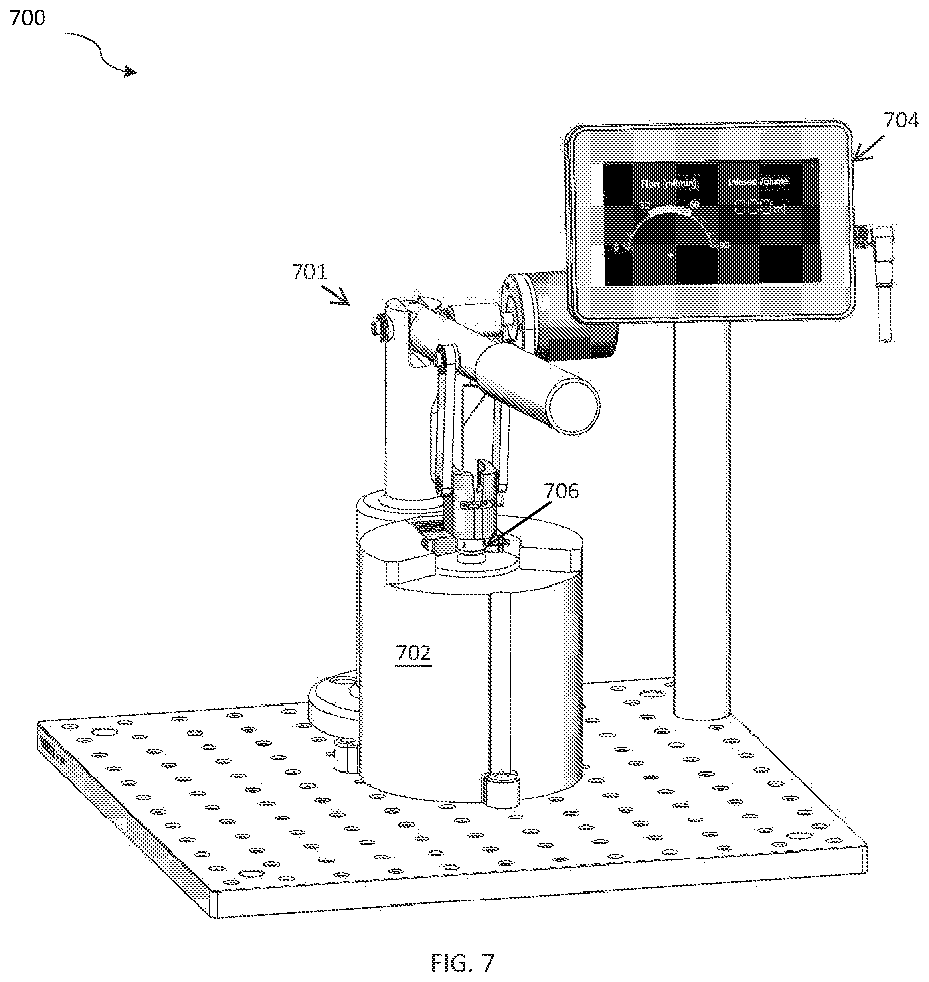 Patent US12090337 Figure 8 – Systems and methods for determining flow parameters of administered fluid from radioembolization delivery device