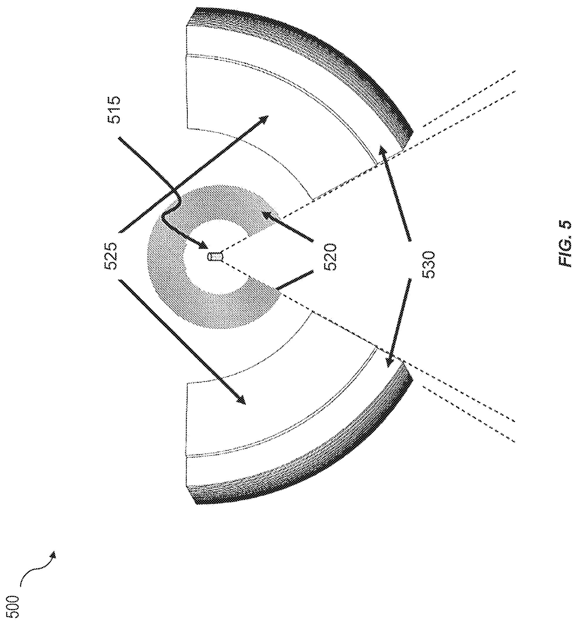 Patent US12090343 Figure 5 – Assessment and improvement of treatment using imaging of physiological responses to radiation therapy