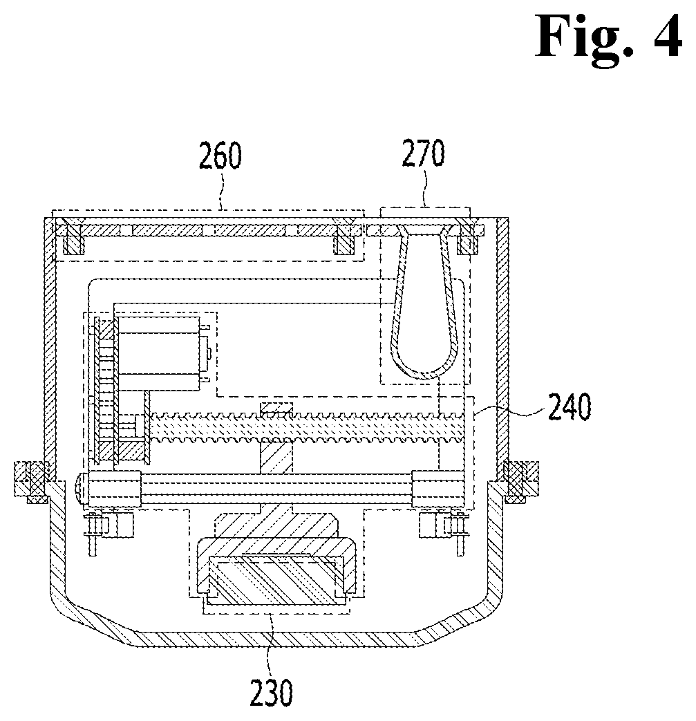 Patent US12090347 Figure 4 – High intensity focused ultrasonic device with vertical assembly structure