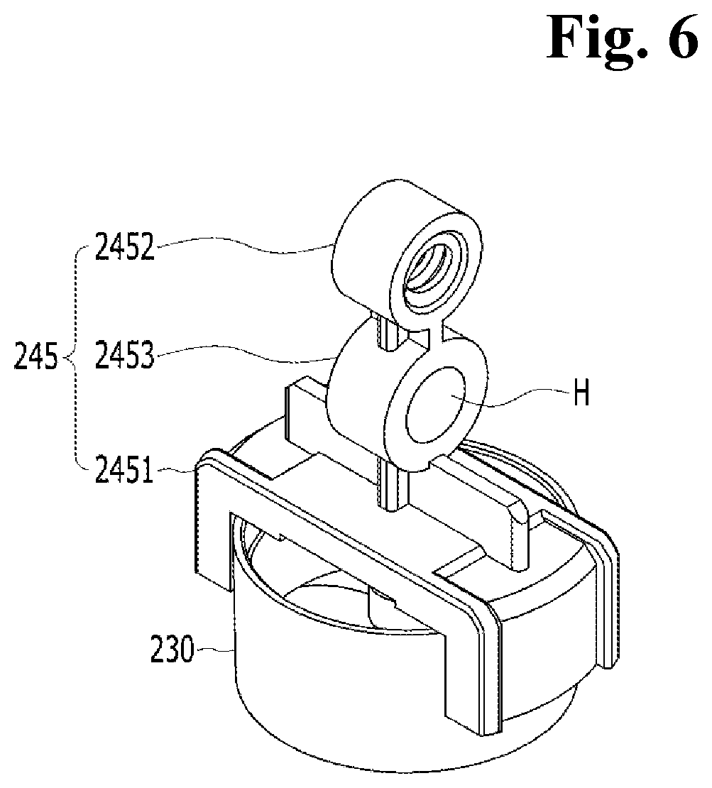 Patent US12090347 Figure 6 – High intensity focused ultrasonic device with vertical assembly structure