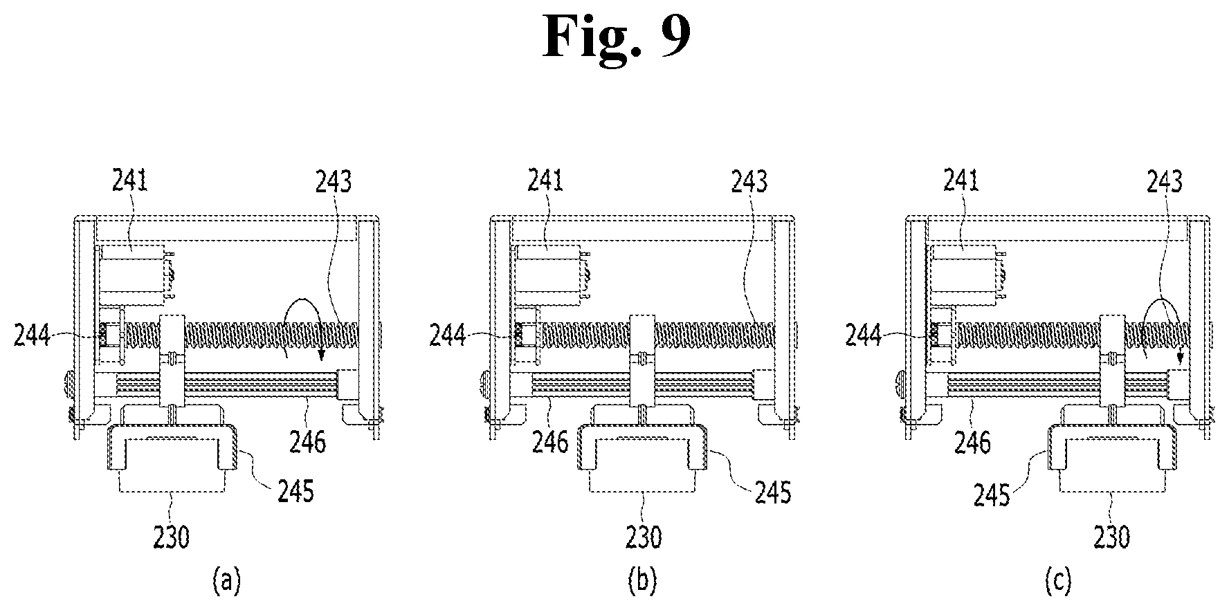 Patent US12090347 Figure 9 – High intensity focused ultrasonic device with vertical assembly structure