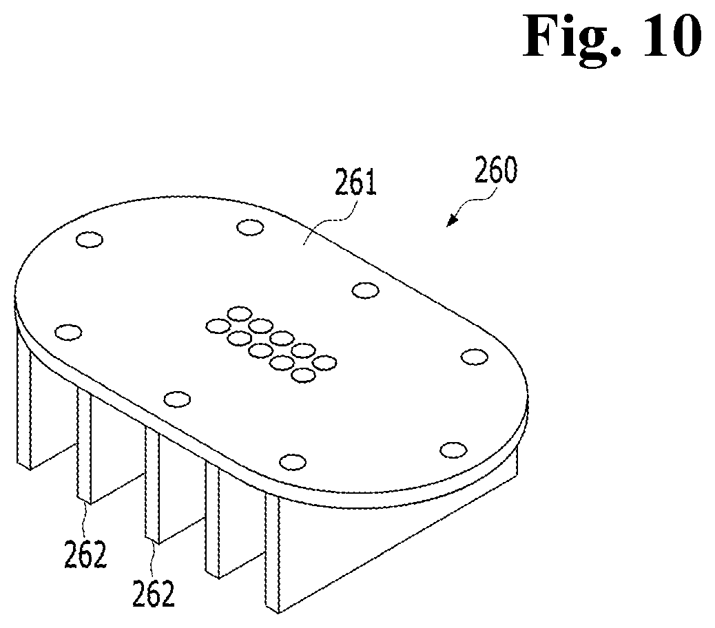 Patent US12090347 Figure 10 – High intensity focused ultrasonic device with vertical assembly structure