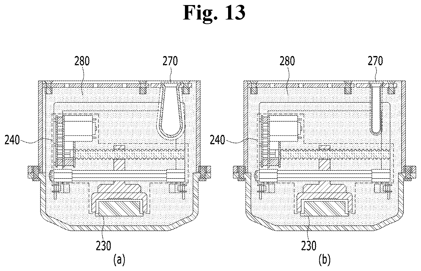 Patent US12090347 Figure 13 – High intensity focused ultrasonic device with vertical assembly structure