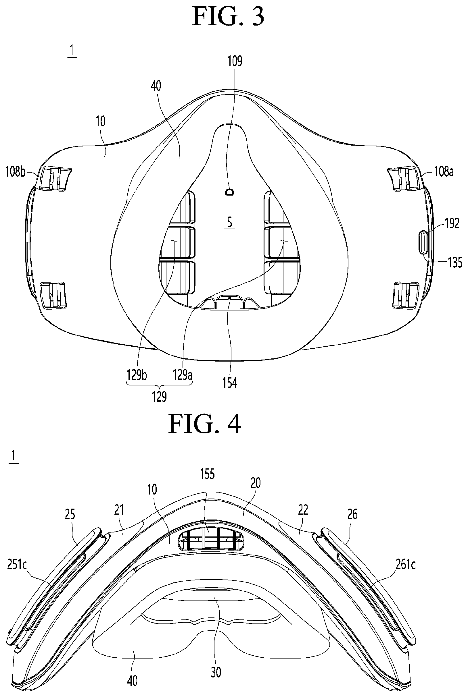 Patent US12090348 Figure 3 – Mask apparatus