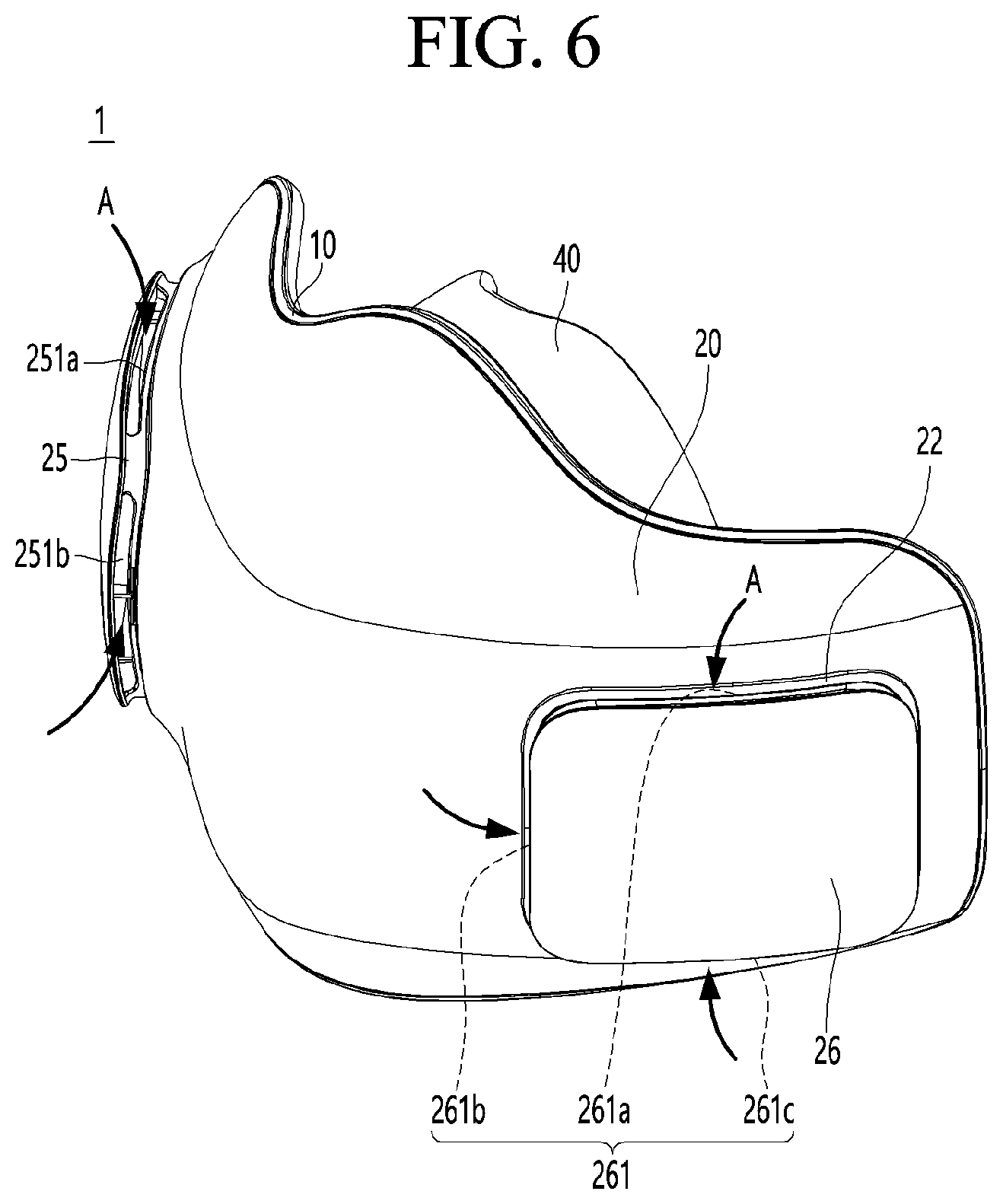 Patent US12090348 Figure 5 – Mask apparatus