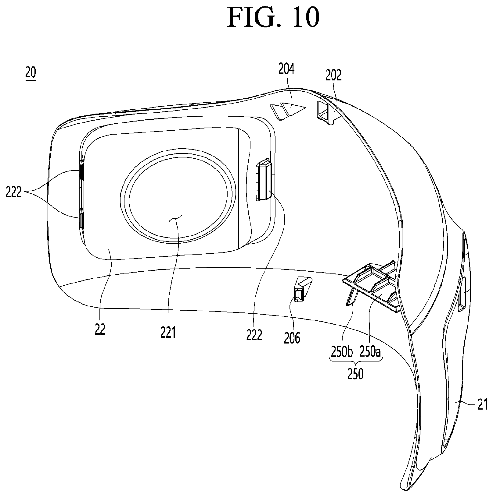 Patent US12090348 Figure 9 – Mask apparatus