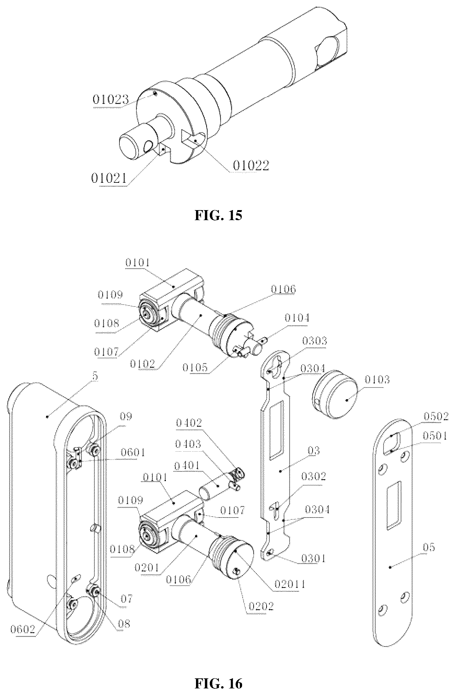 Patent US12090350 Figure 8 – Fall protection locking assembly, fall protection device and fall protection system