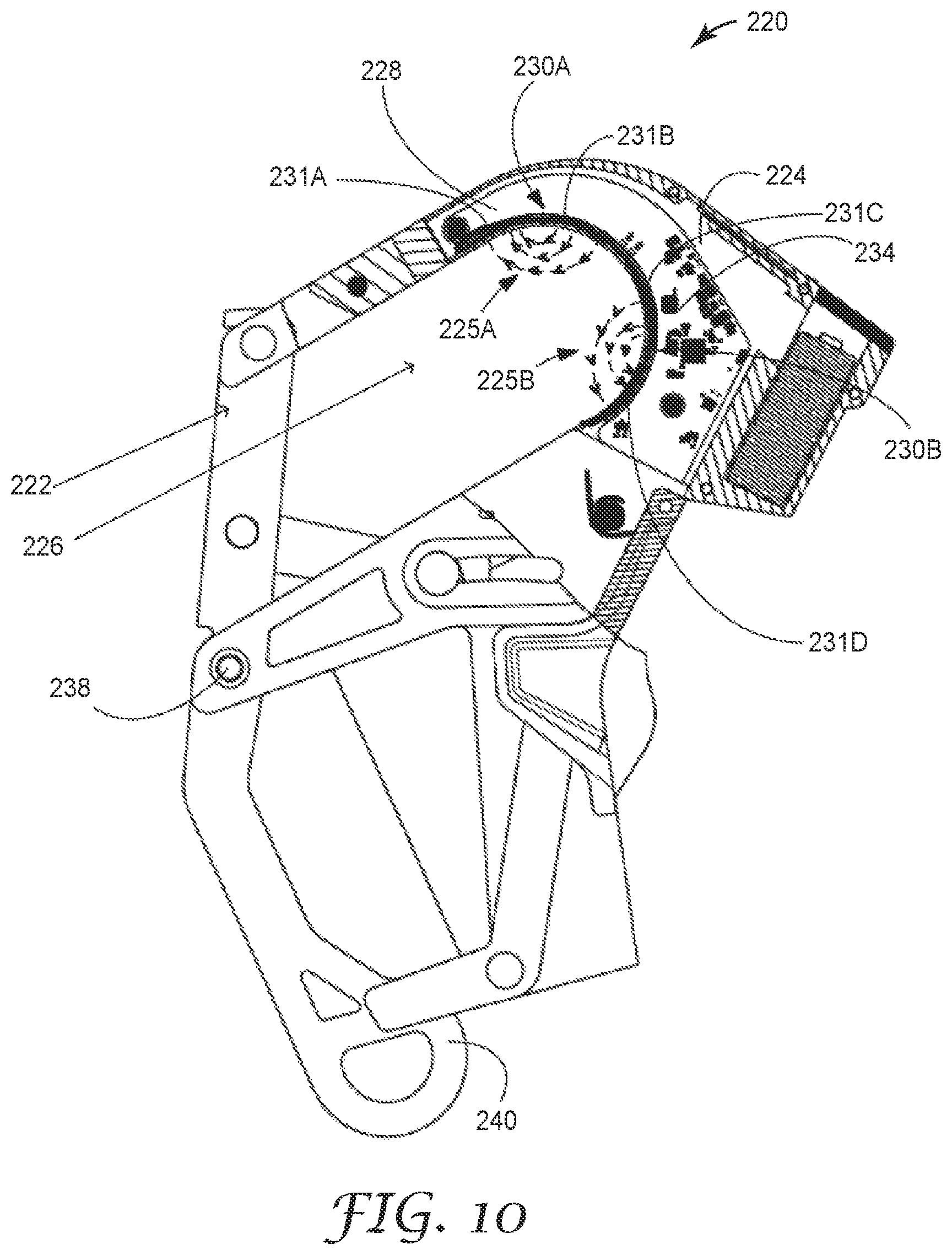 Patent US12090351 Figure 10 – Fall protection equipment having inductive sensor for connection status and control