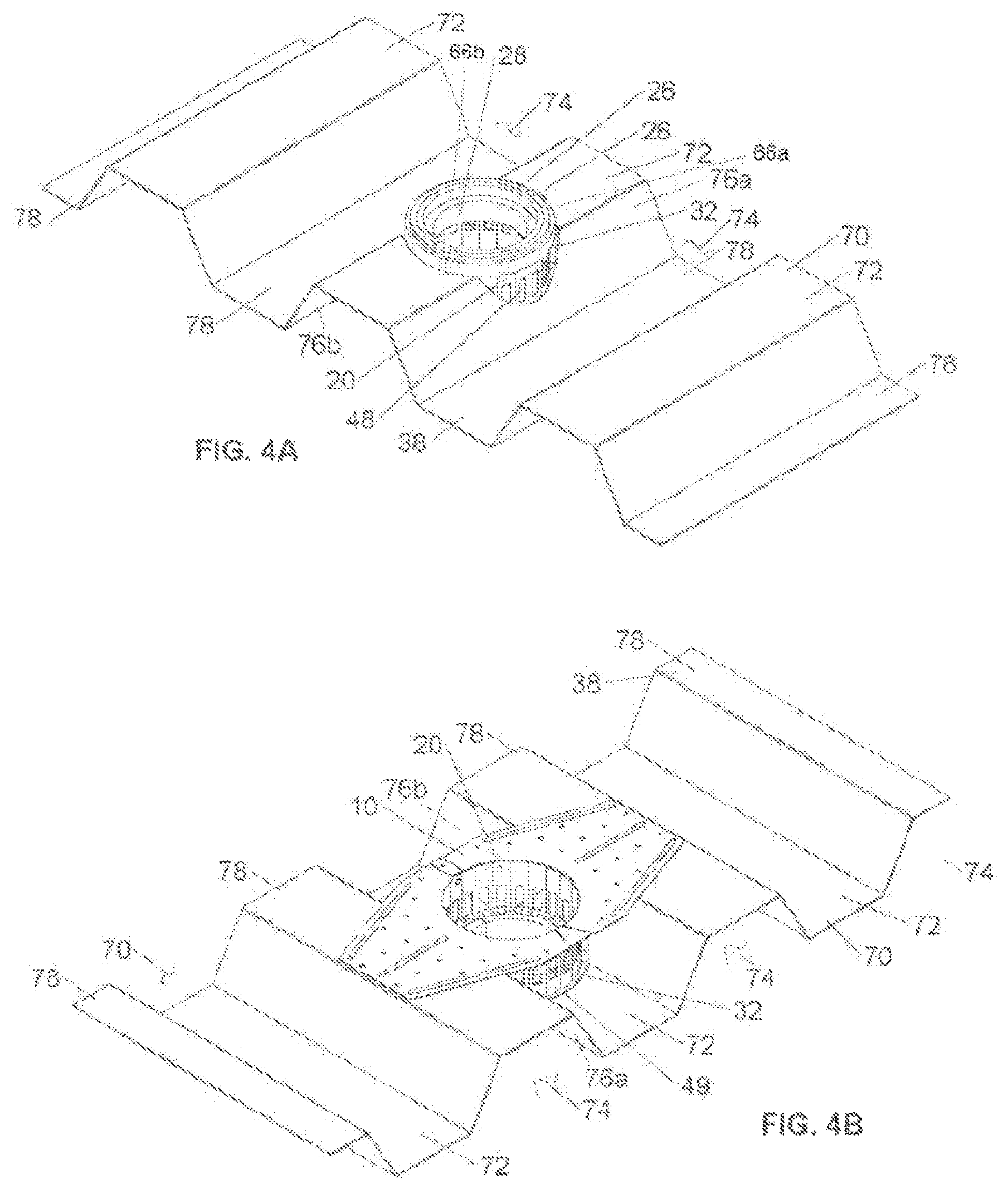 Patent US12090352 Figure 5 – Fire stop assembly for concrete structures