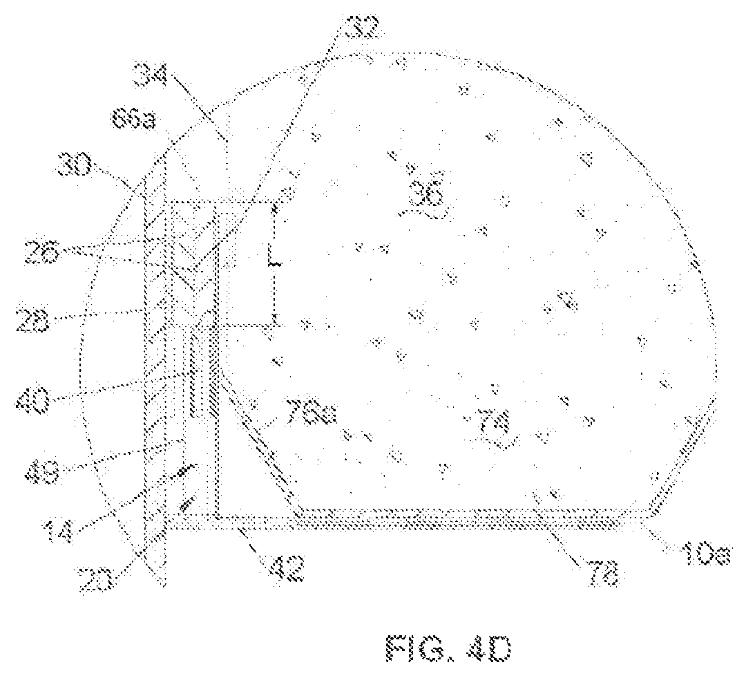 Patent US12090352 Figure 7 – Fire stop assembly for concrete structures