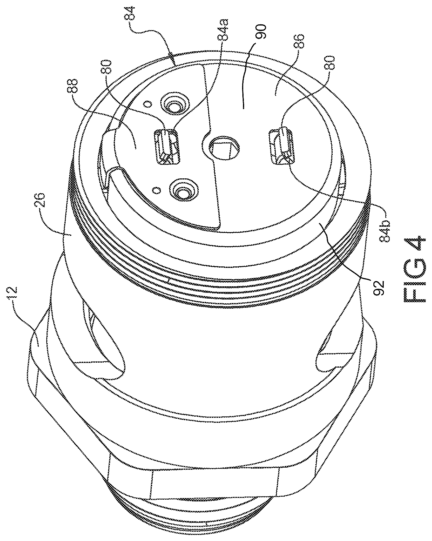 Patent US12090355 Figure 4 – Concealed horizontal sidewall sprinkler