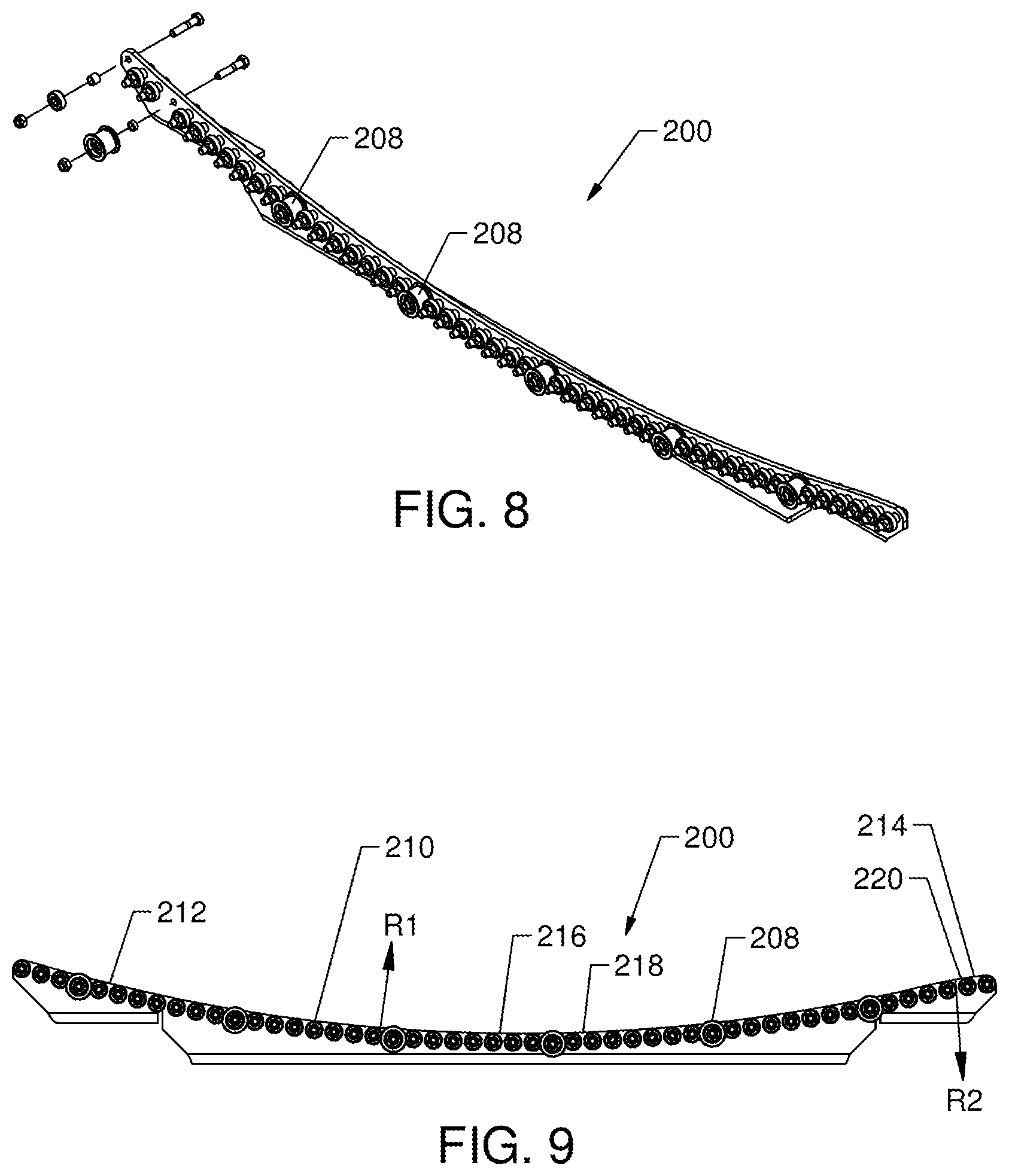 Patent US12090356 Figure 8 – Manually powered treadmill