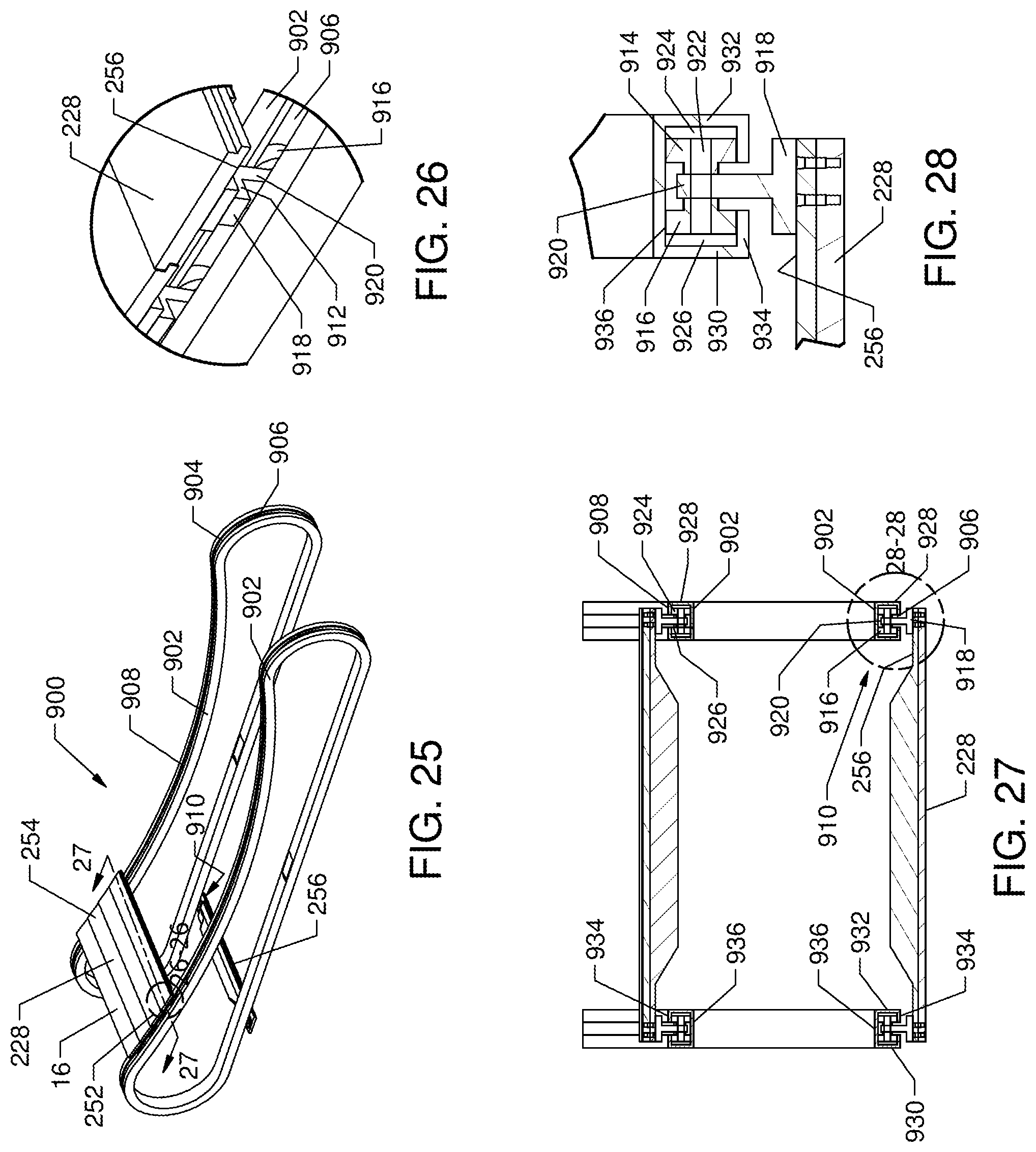 Patent US12090356 Figure 15 – Manually powered treadmill