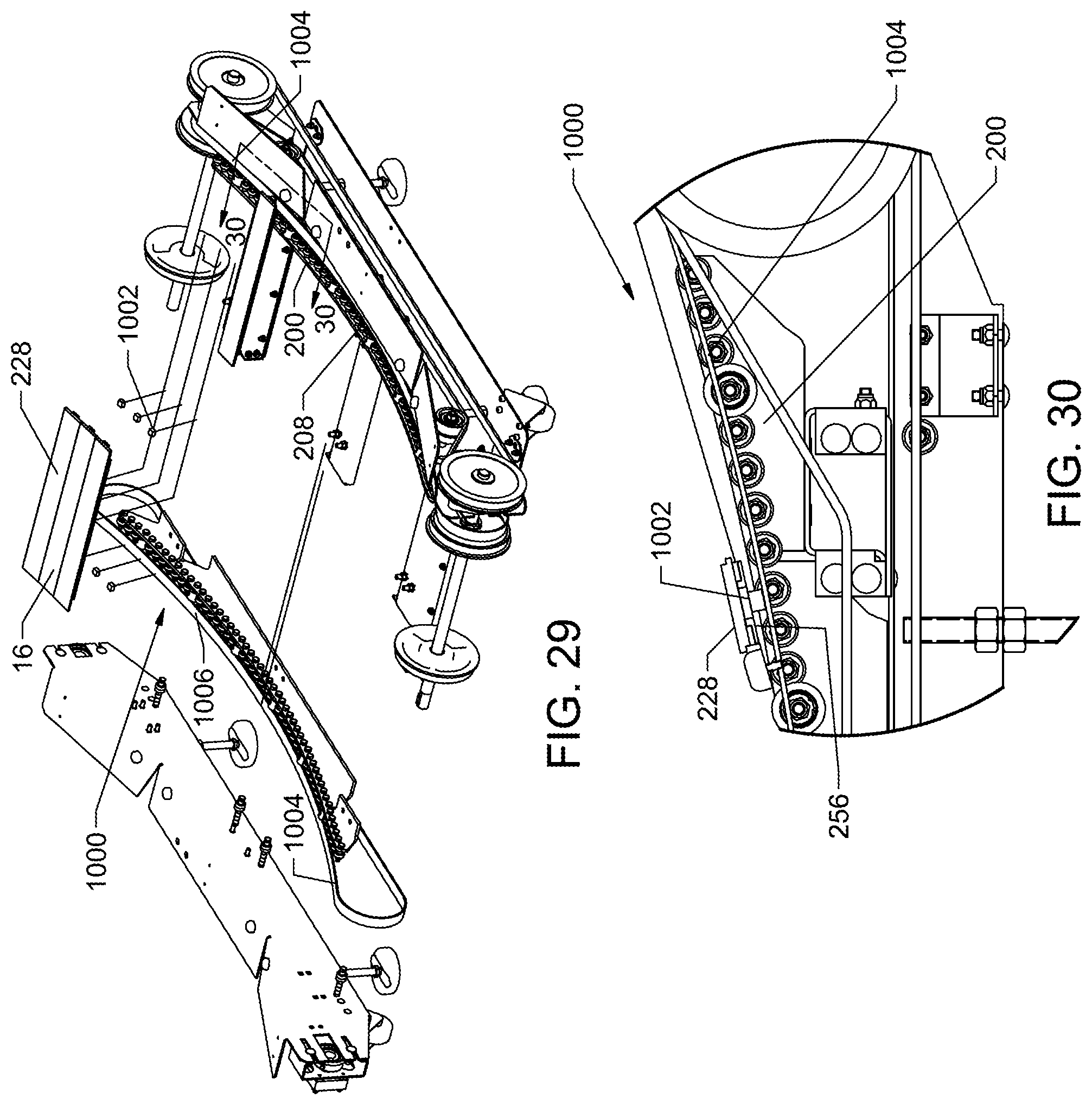 Patent US12090356 Figure 16 – Manually powered treadmill