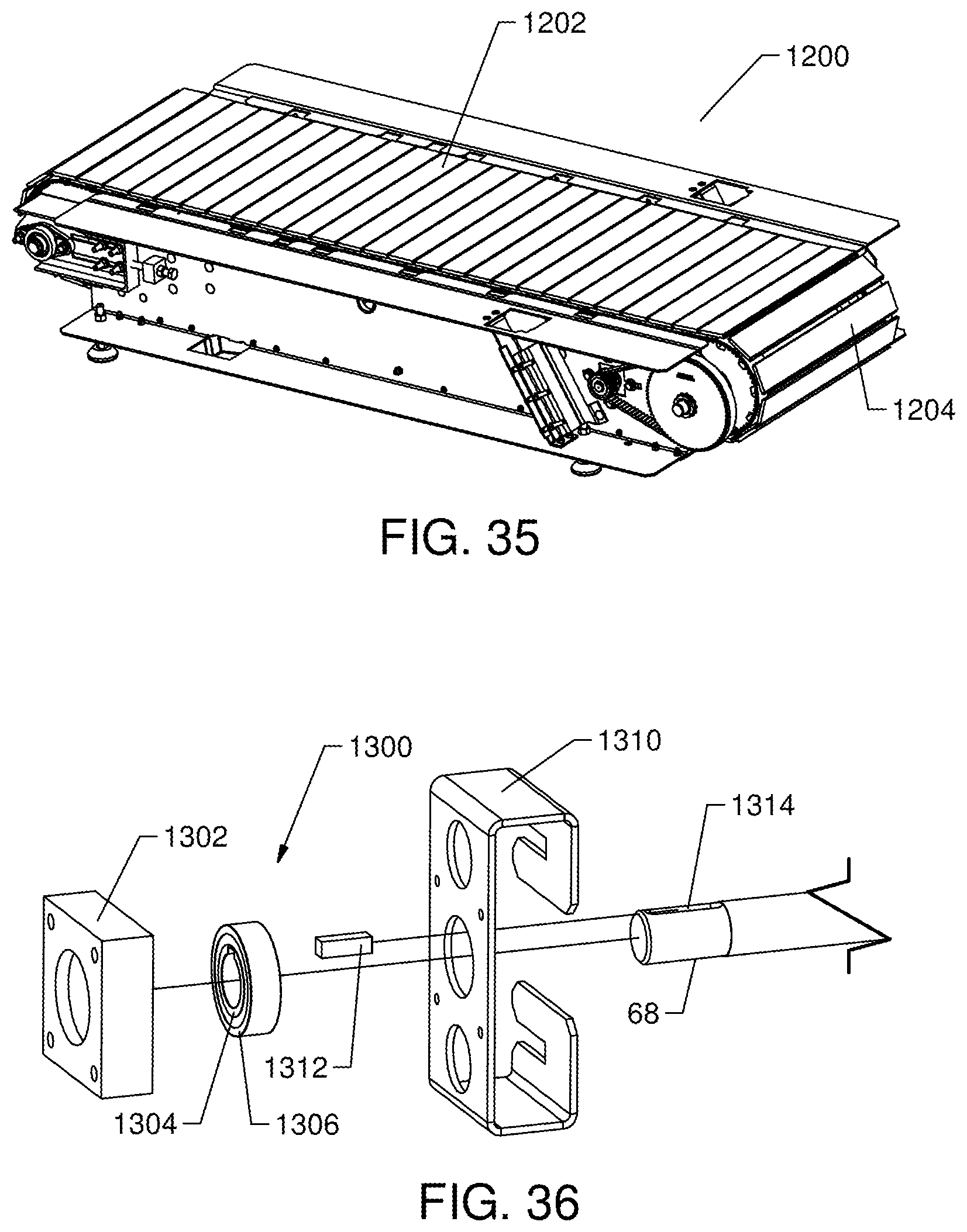 Patent US12090356 Figure 18 – Manually powered treadmill