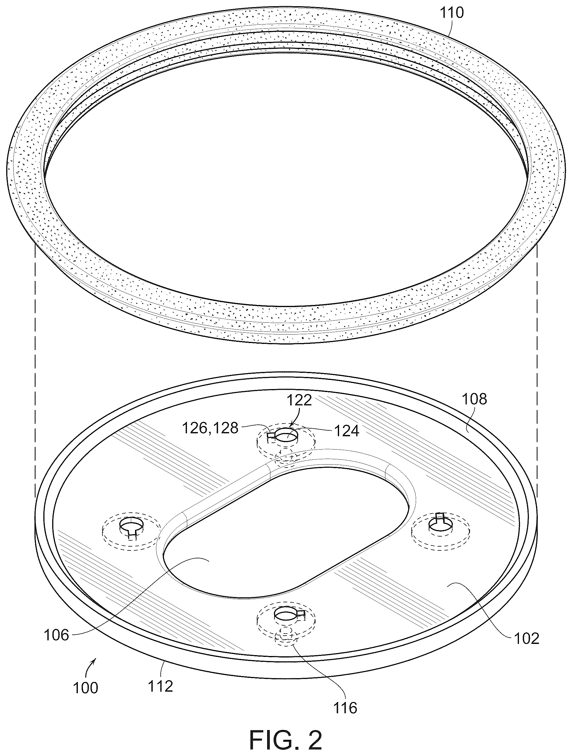 Patent US12090357 Figure 2 – Handheld weight exercise system