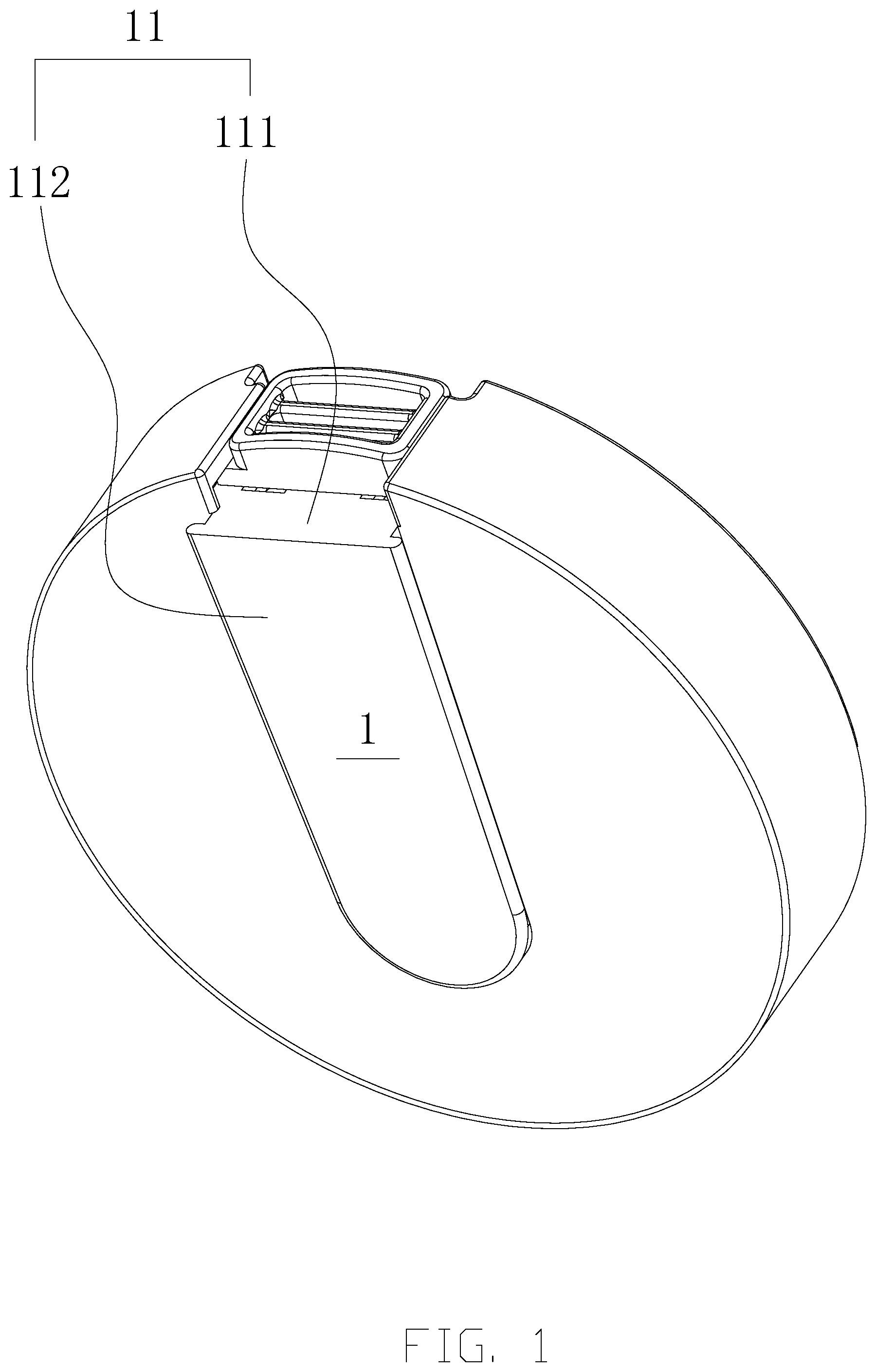 Patent US12090358 Figure 1 – Quick assembly and disassembly connecting structures and weight adjustable dumbbell