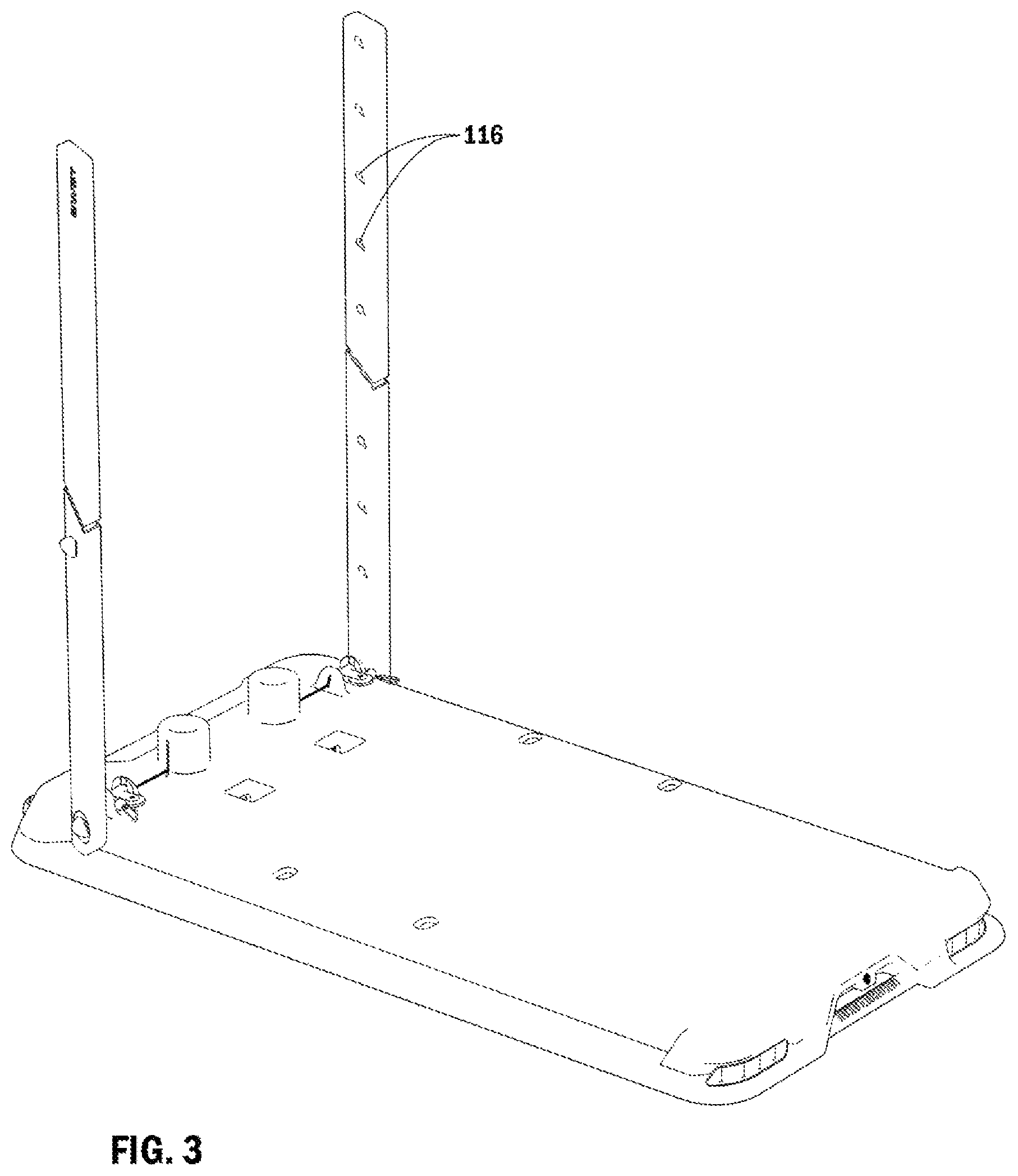 Patent US12090359 Figure 3 – Electromagnetic resistance smart gym having quick attach pulleys and interchangeable attachments
