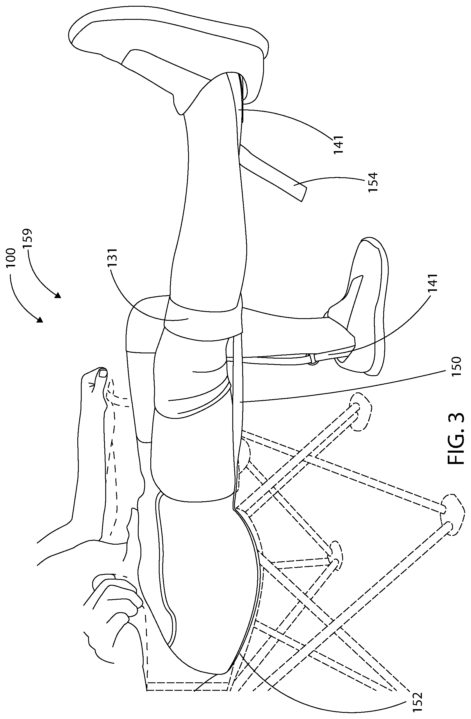 Patent US12090360 Figure 3 – Wearable resistance apparatus