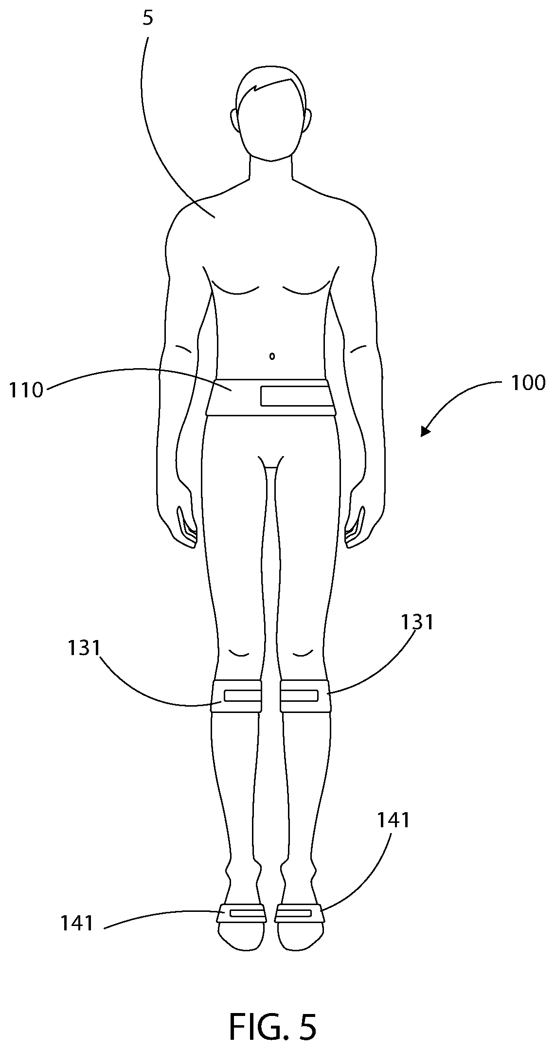Patent US12090360 Figure 5 – Wearable resistance apparatus