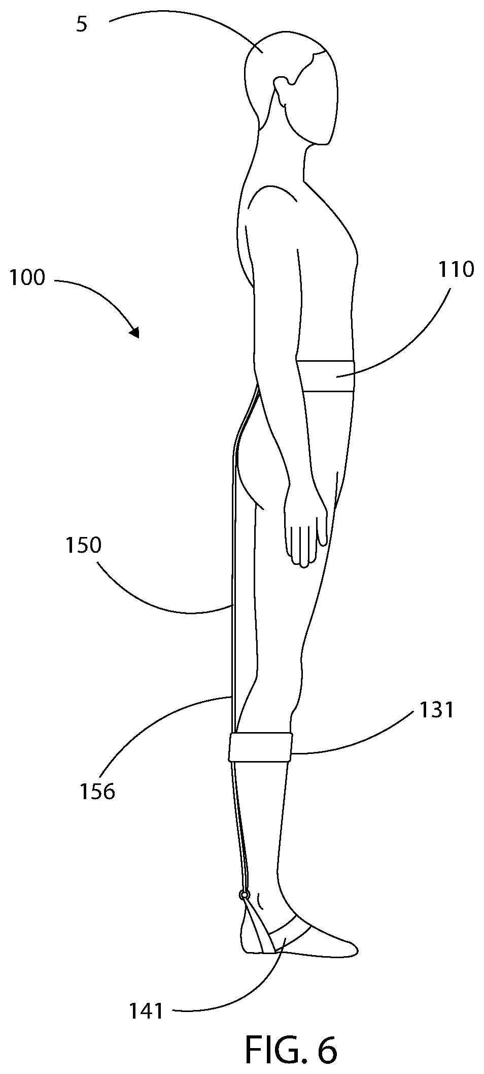 Patent US12090360 Figure 6 – Wearable resistance apparatus