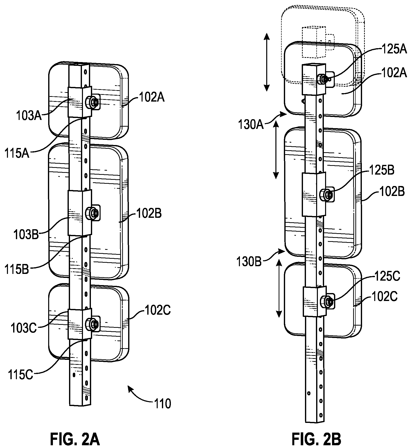 Patent US12090361 Figure 3 – Exercise bench with adjustable backrest