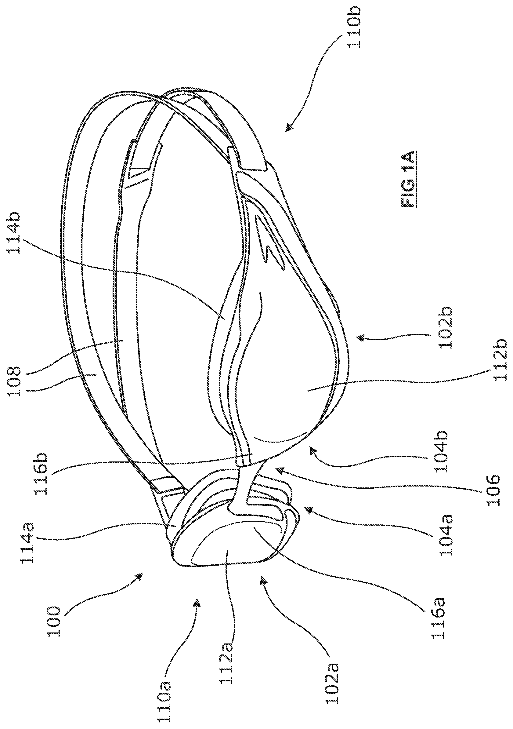 Patent US12090367 Figure 1 – Goggles