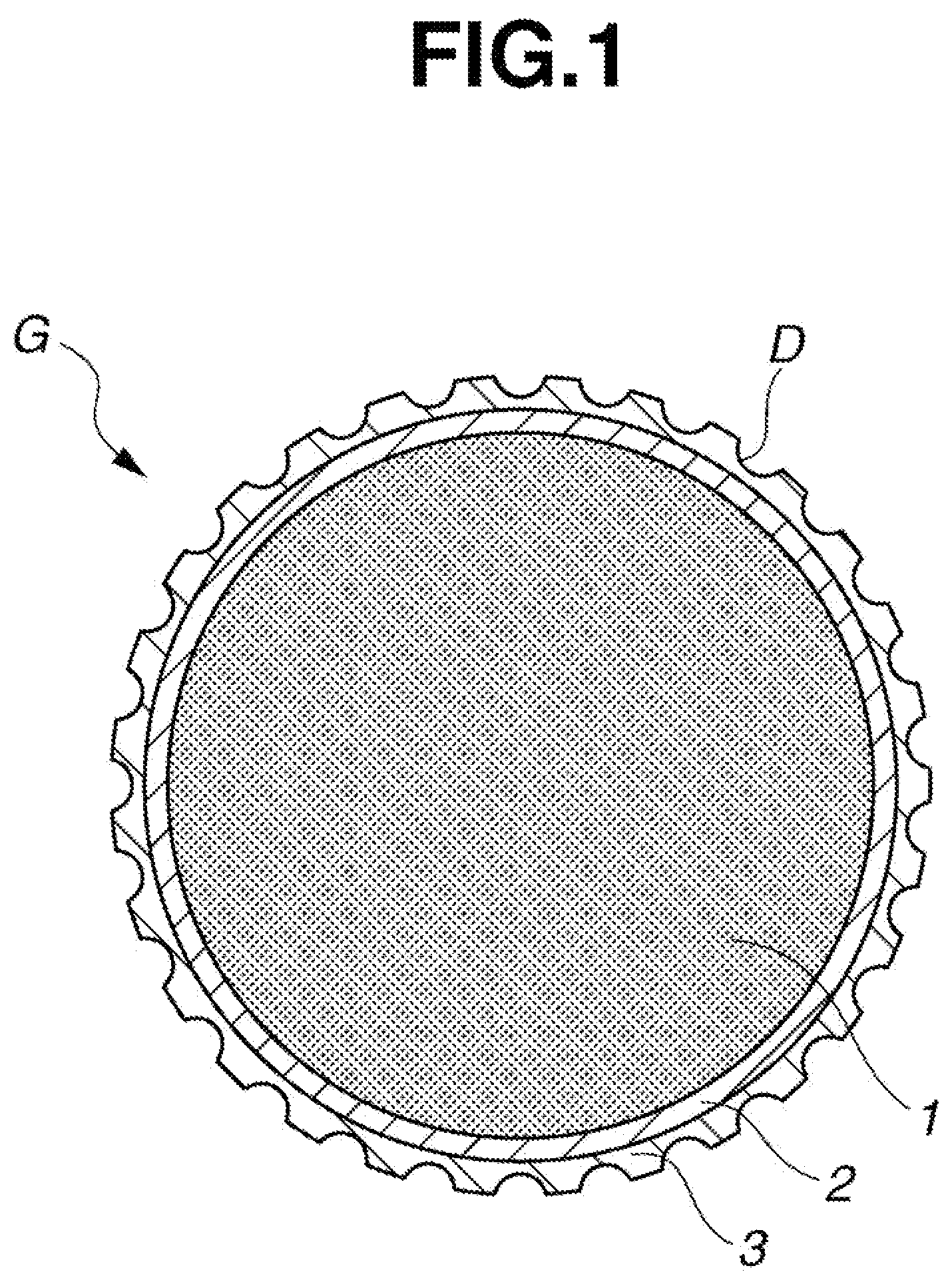 Patent US12090369 Figure 1 – Golf ball