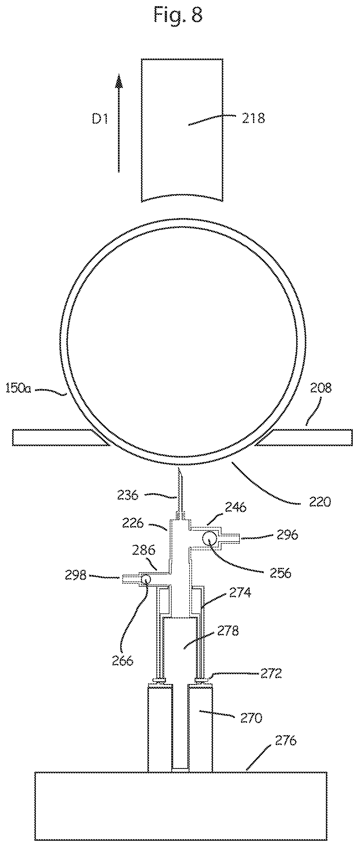 Patent US12090370 Figure 8 – Tennis ball pressurizer method and apparatus