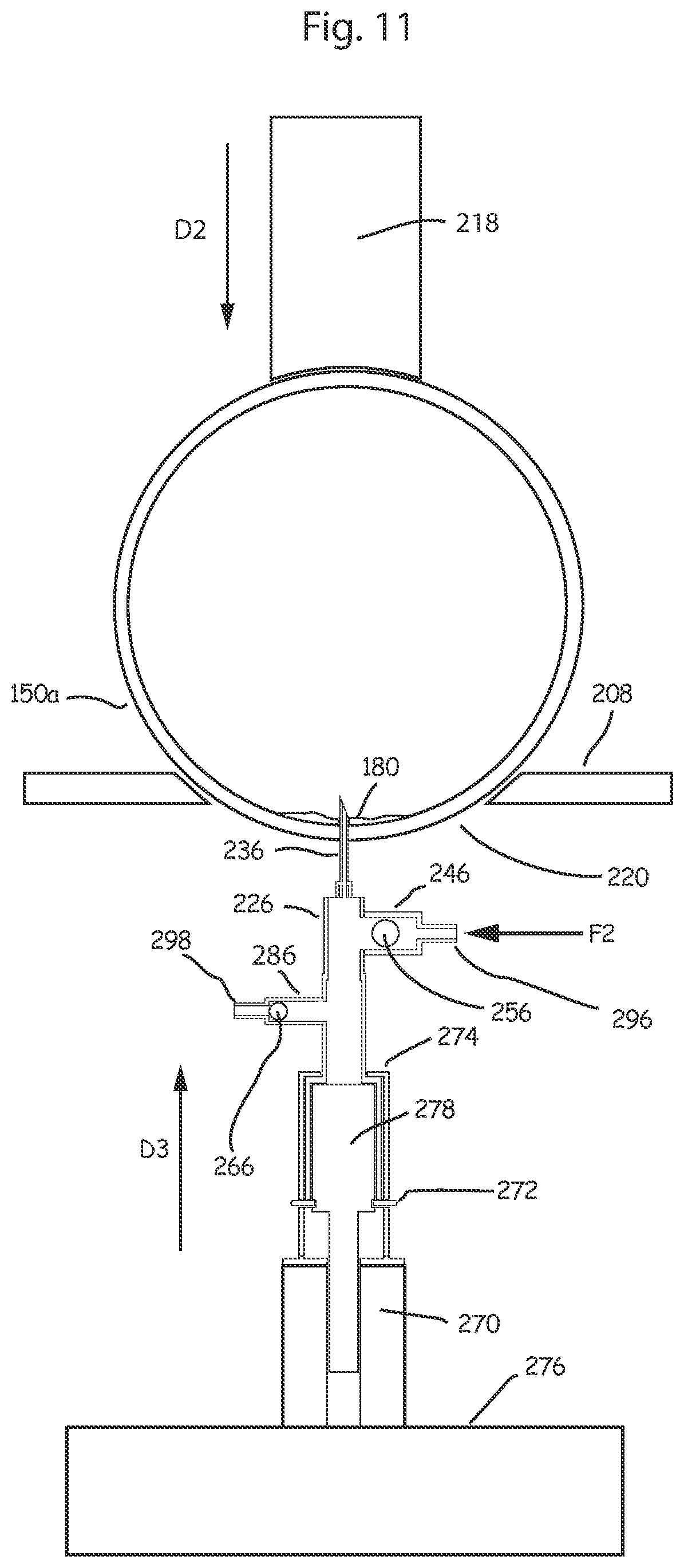 Patent US12090370 Figure 11 – Tennis ball pressurizer method and apparatus
