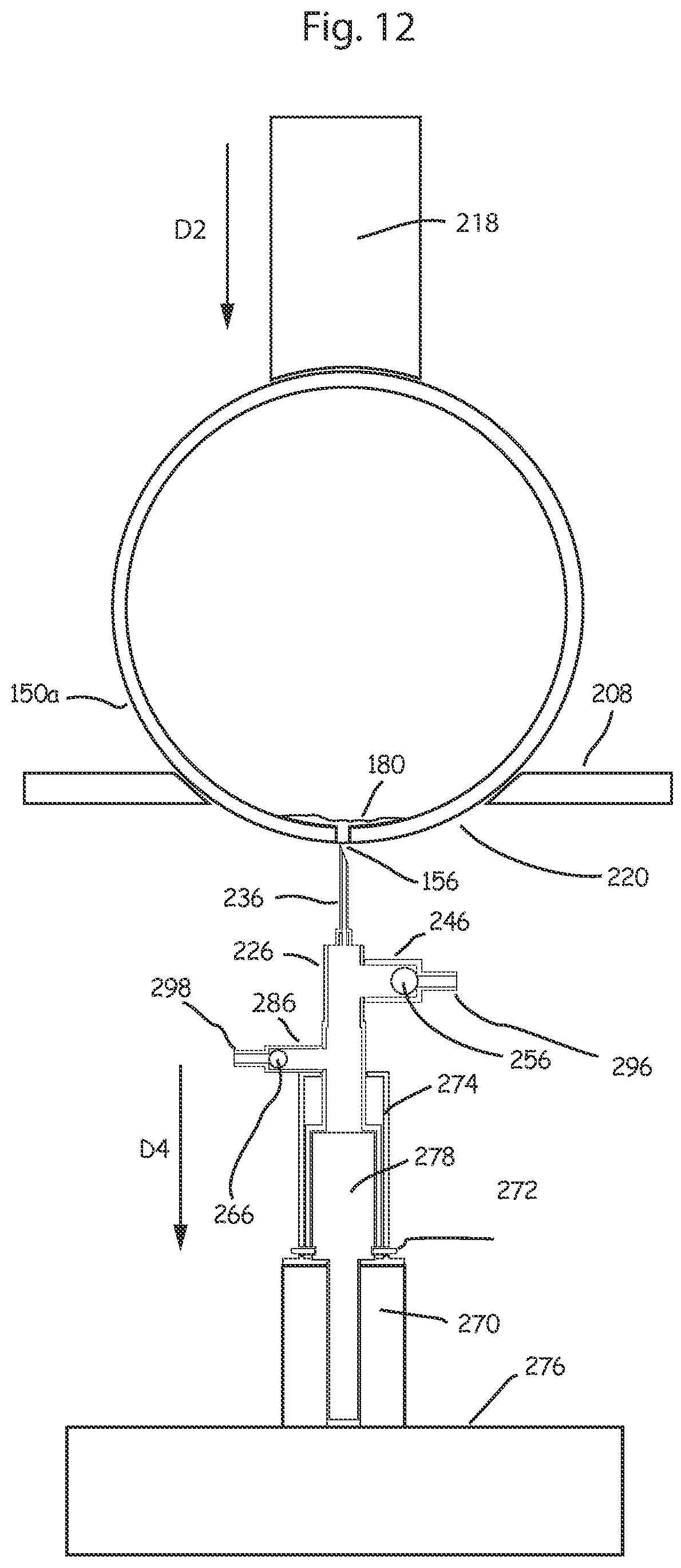 Patent US12090370 Figure 12 – Tennis ball pressurizer method and apparatus