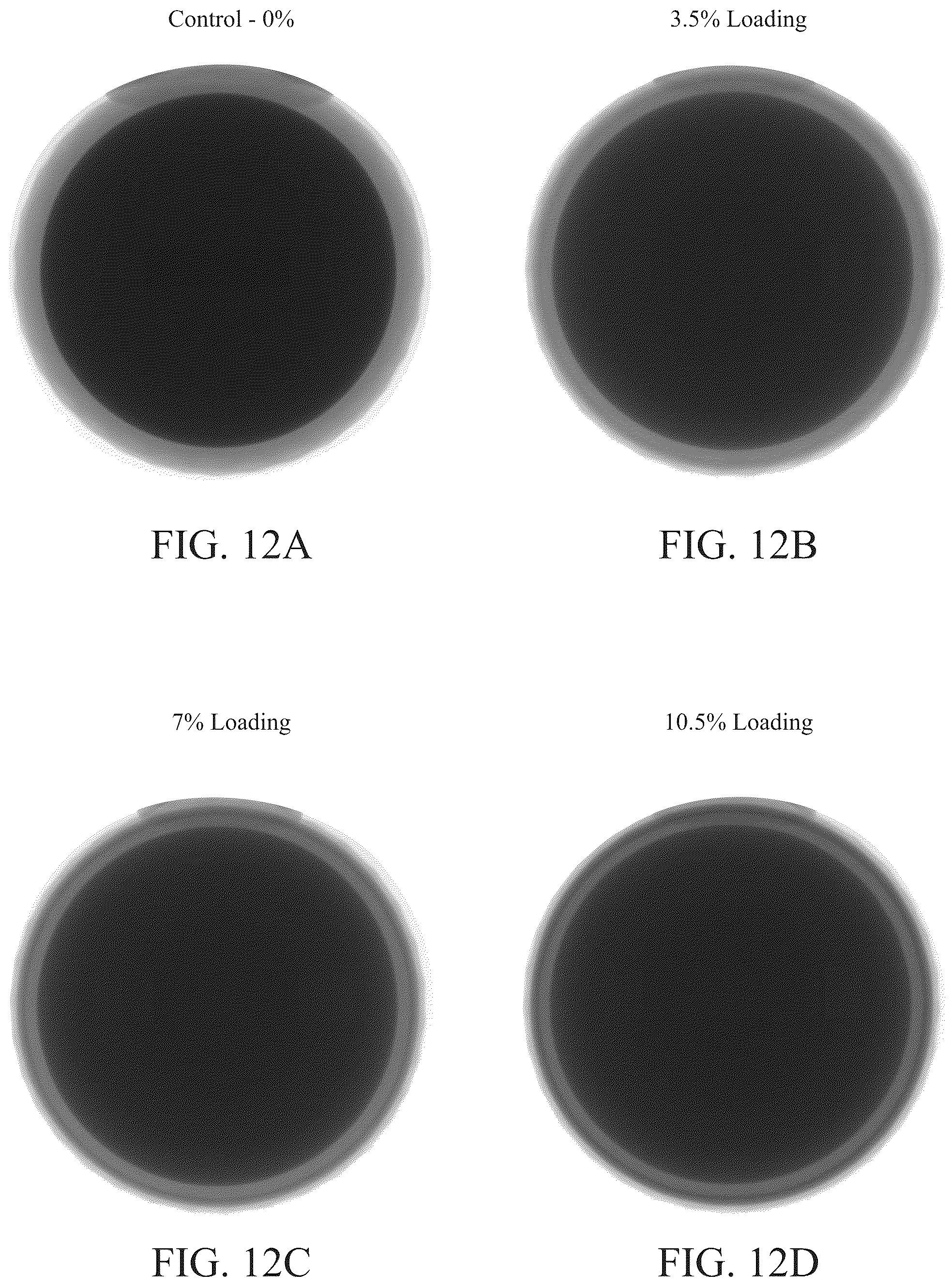 Patent US12090371 Figure 14 – Radio-opaque fillers in multiple layers of golf balls
