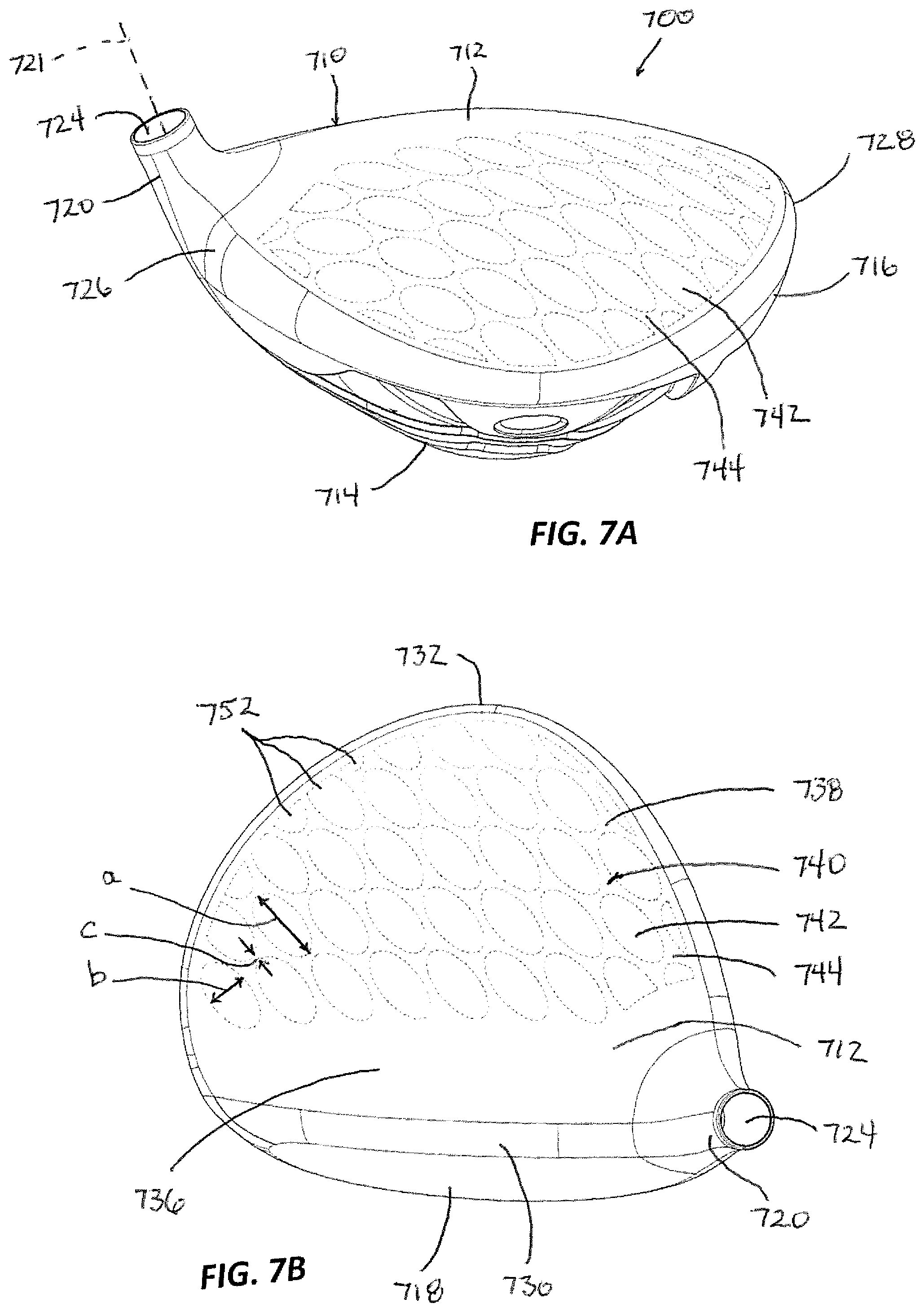 Patent US12090372 Figure 5 – Golf club head