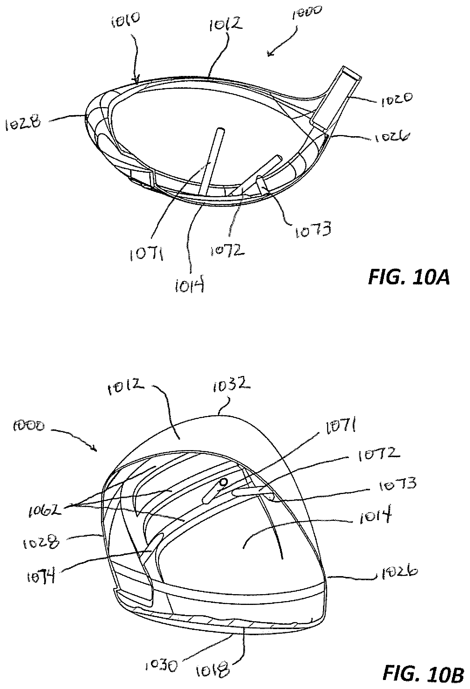 Patent US12090372 Figure 8 – Golf club head