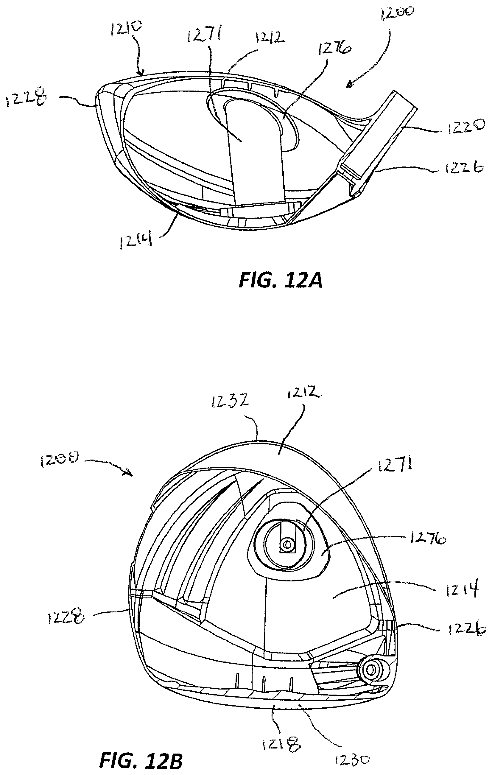 Patent US12090372 Figure 10 – Golf club head