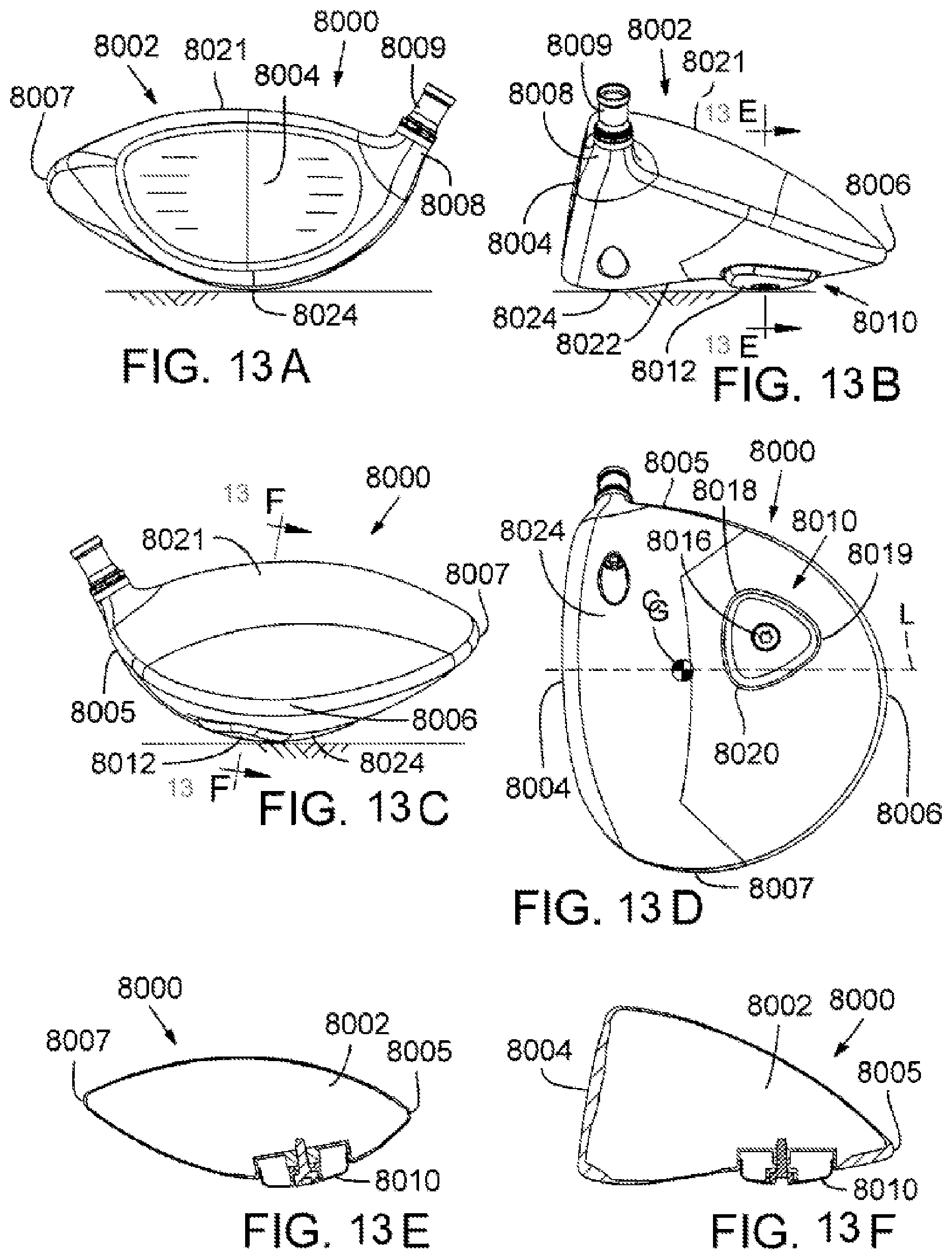 Patent US12090372 Figure 11 – Golf club head