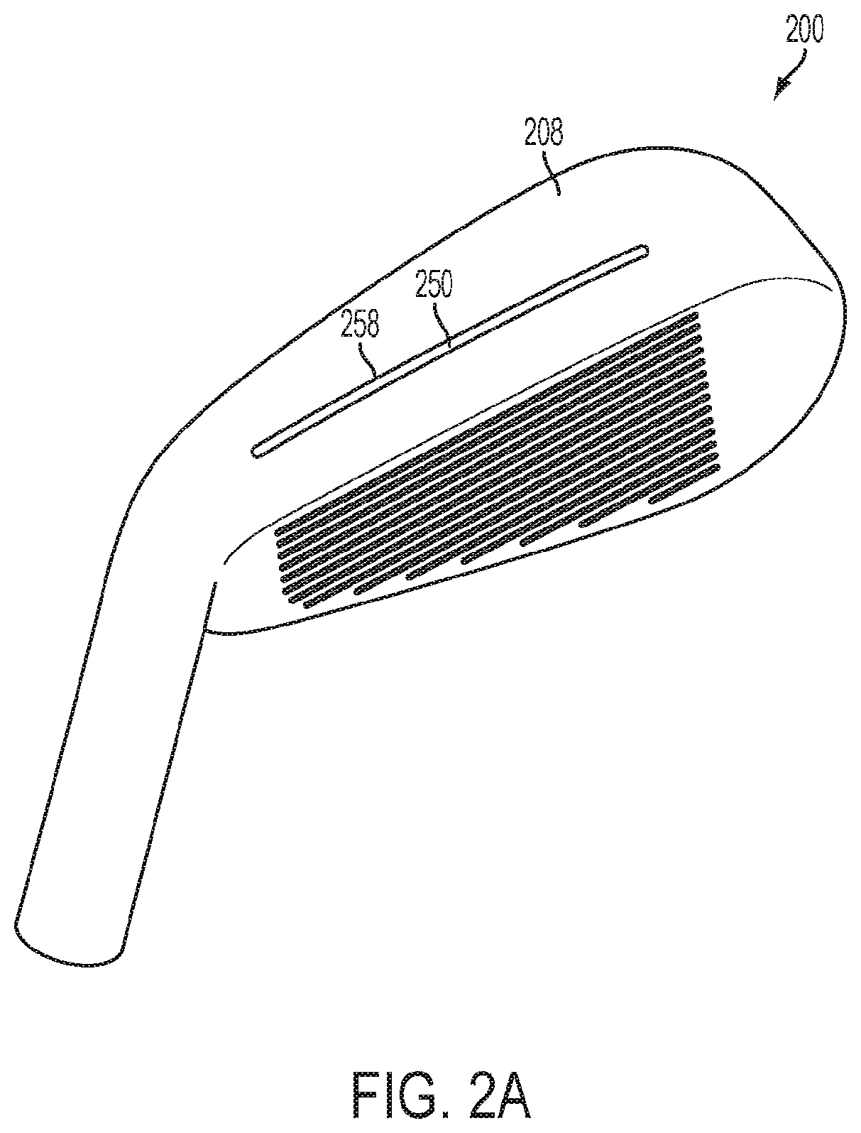 Patent US12090373 Figure 4 – Iron type golf club head