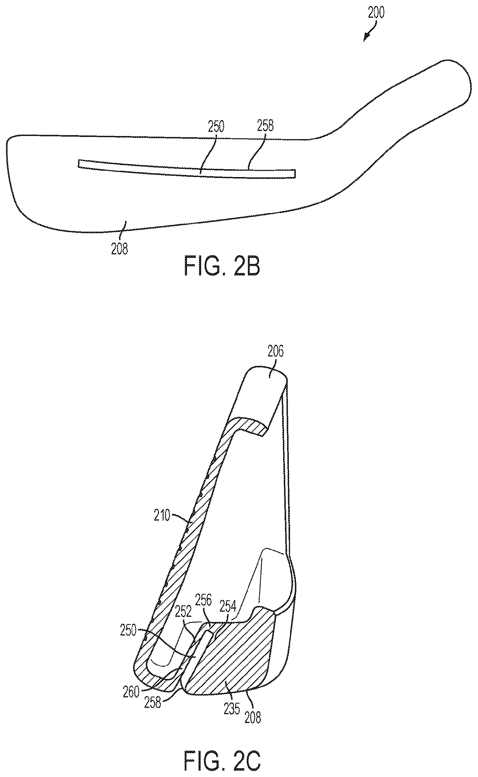 Patent US12090373 Figure 5 – Iron type golf club head