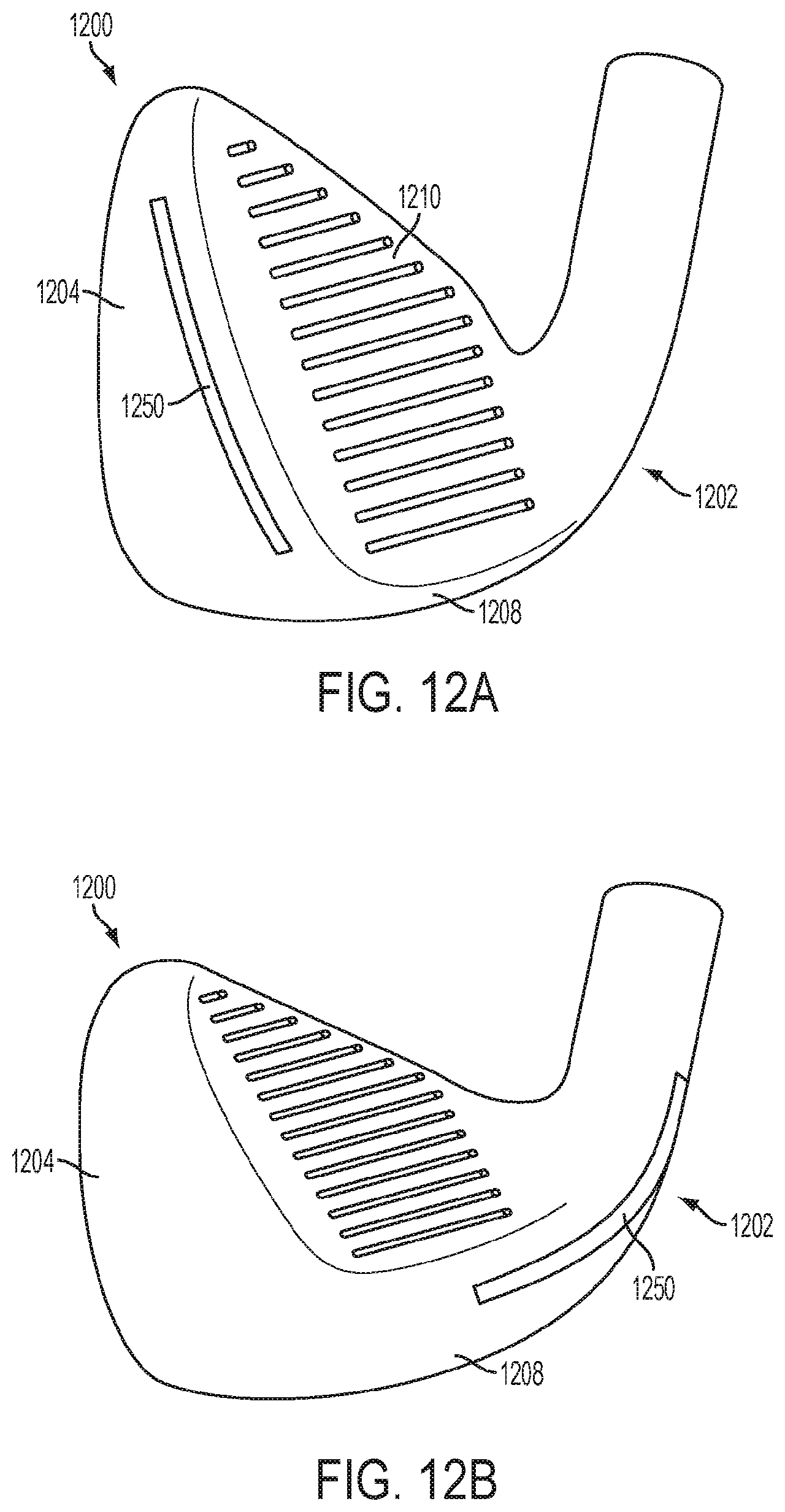 Patent US12090373 Figure 20 – Iron type golf club head
