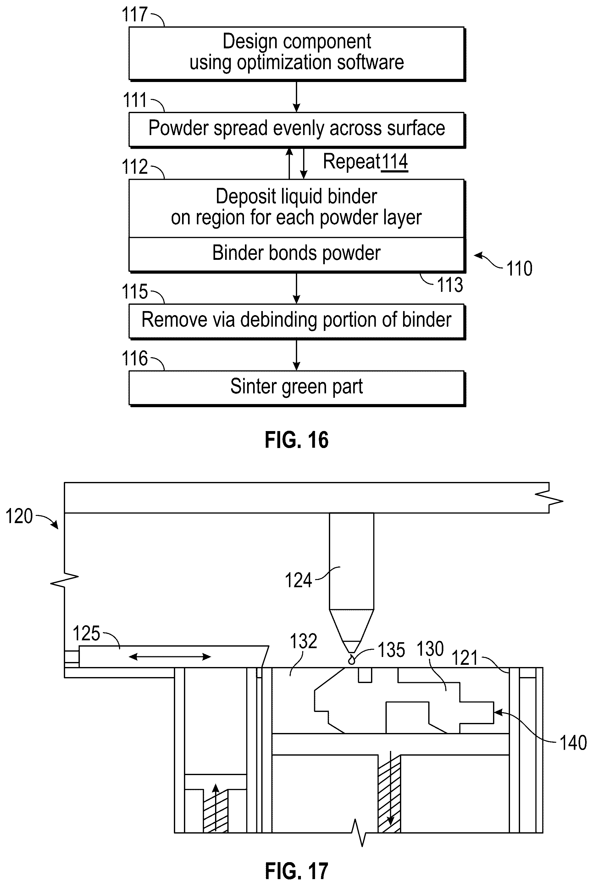 Patent US12090376 Figure 10 – Support structures for golf club heads and methods of manufacturing improved support structures