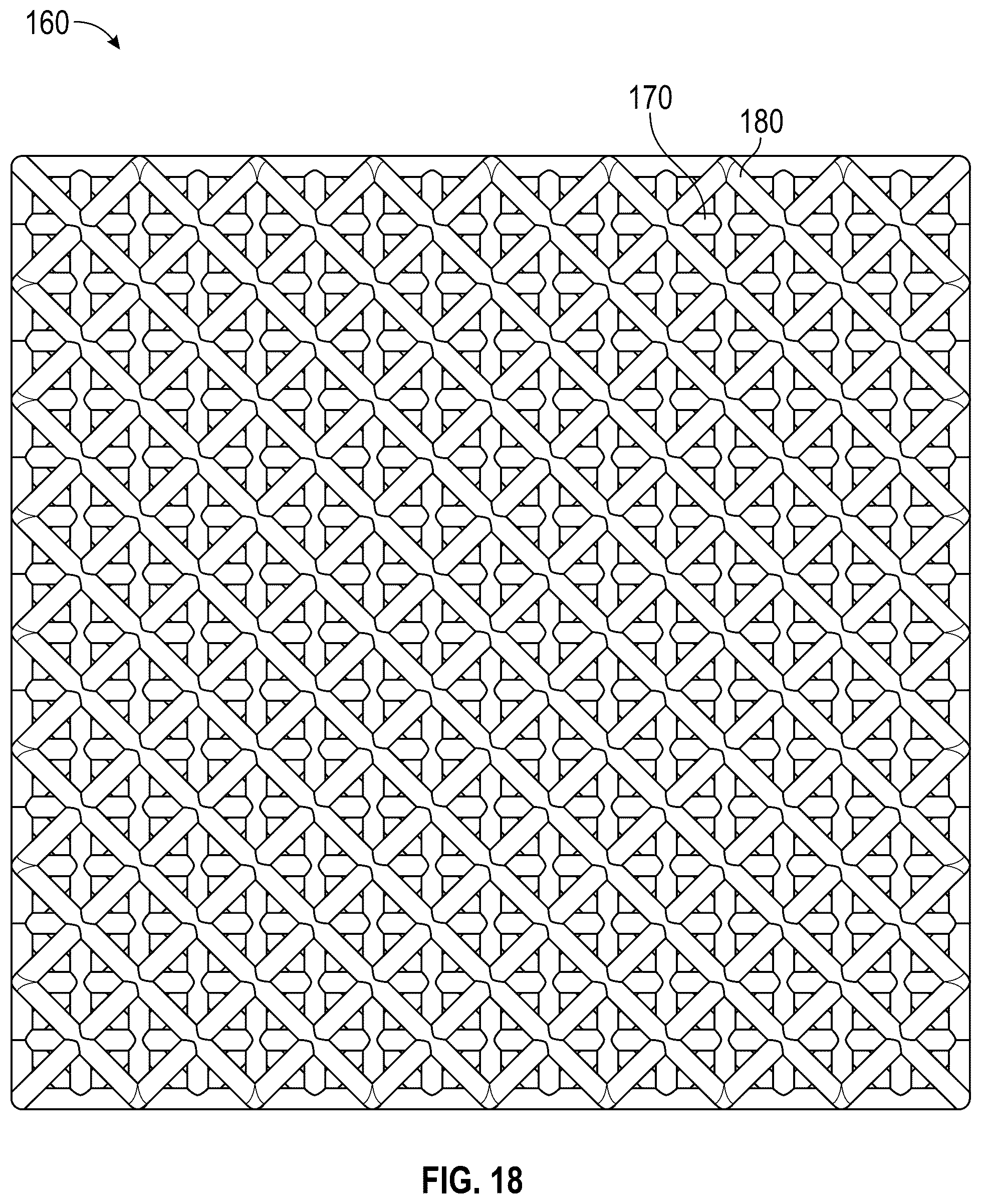 Patent US12090376 Figure 11 – Support structures for golf club heads and methods of manufacturing improved support structures