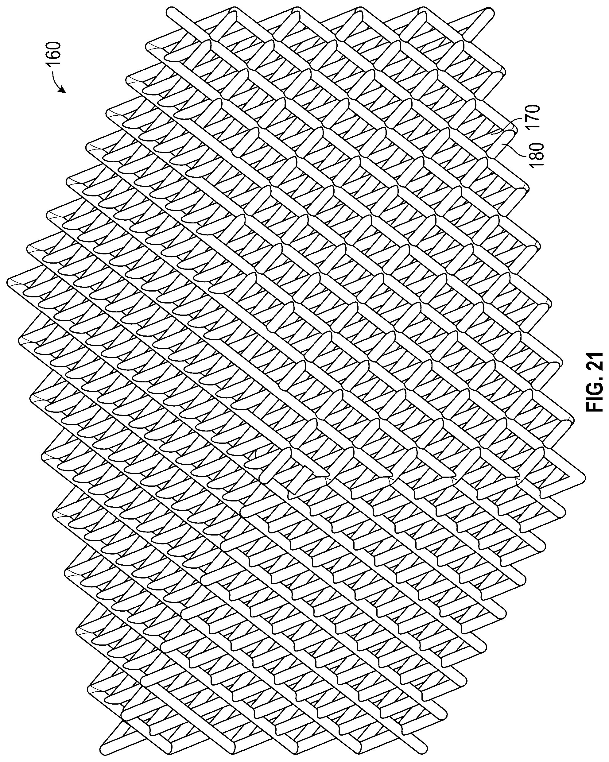 Patent US12090376 Figure 14 – Support structures for golf club heads and methods of manufacturing improved support structures