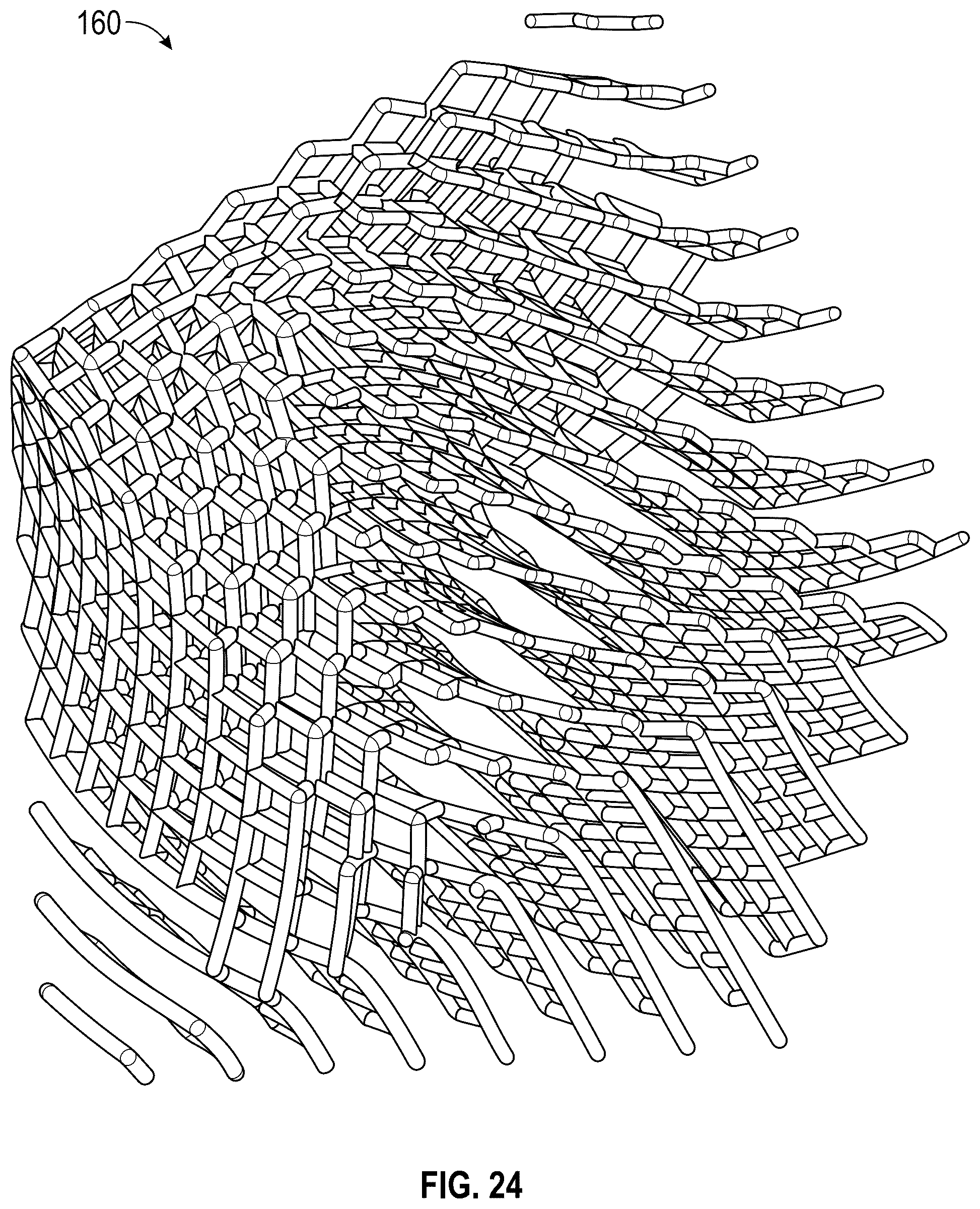 Patent US12090376 Figure 17 – Support structures for golf club heads and methods of manufacturing improved support structures