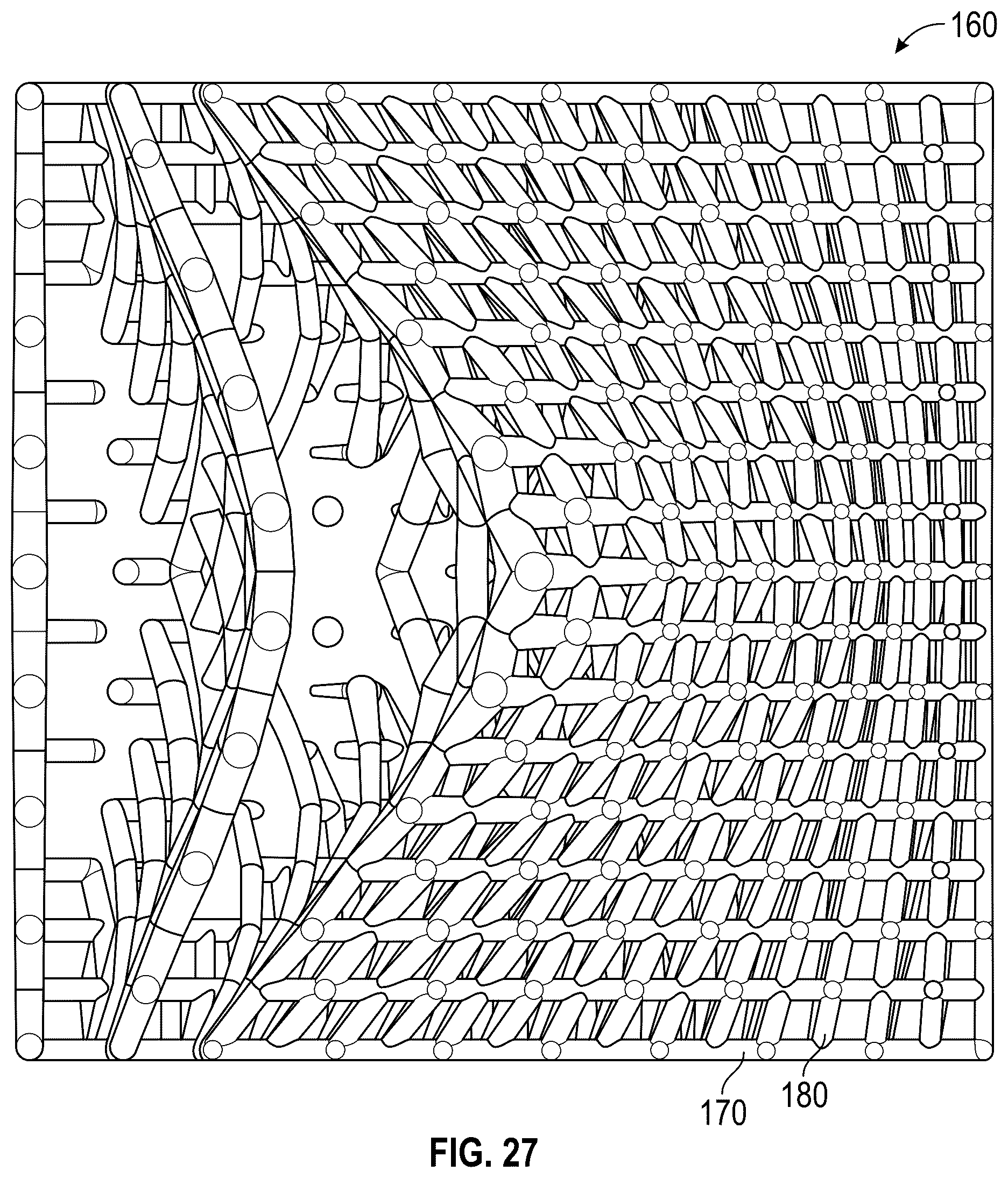 Patent US12090376 Figure 20 – Support structures for golf club heads and methods of manufacturing improved support structures