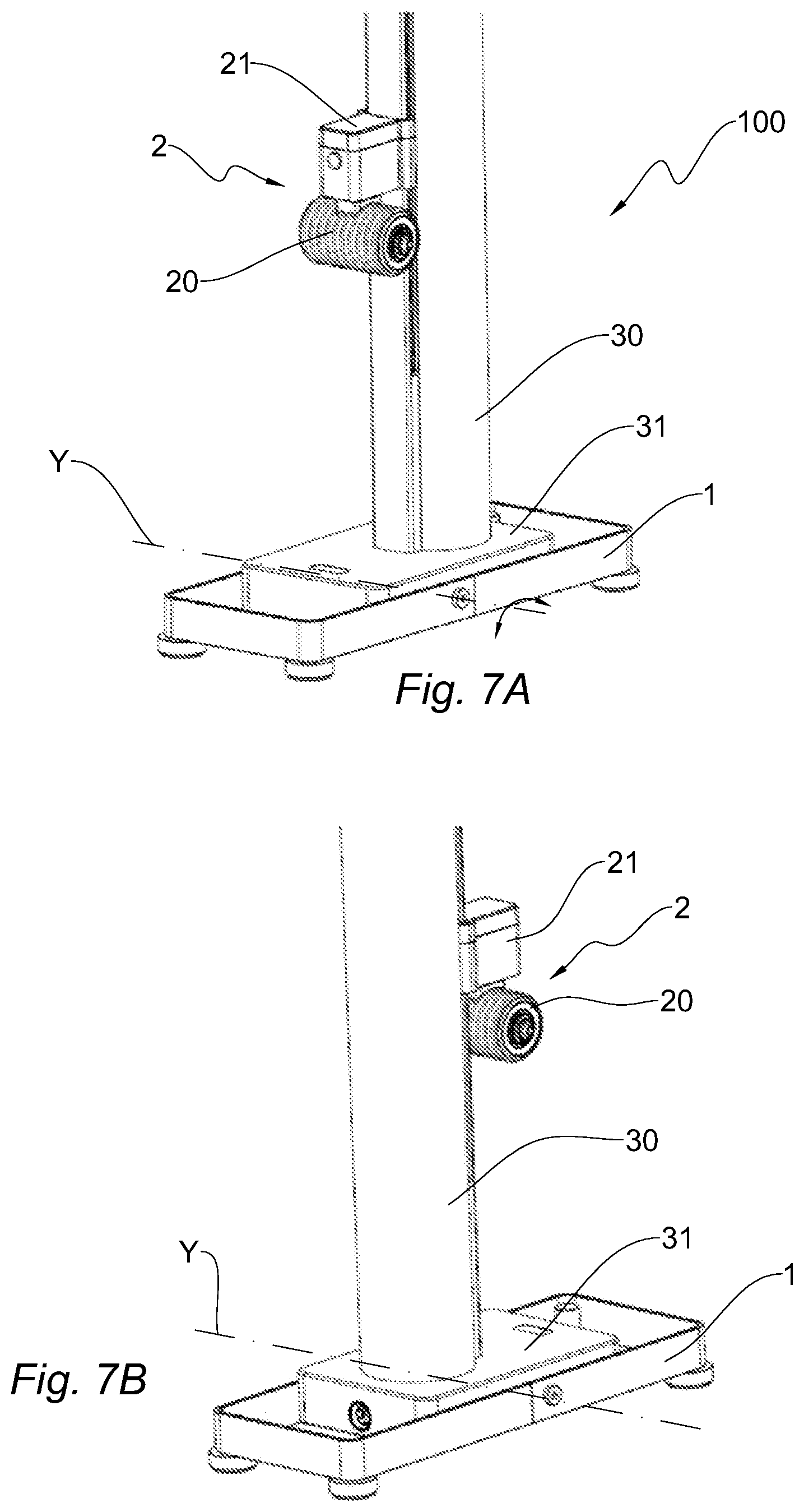 Patent US12090379 Figure 6 – Support device for bicycle front wheel