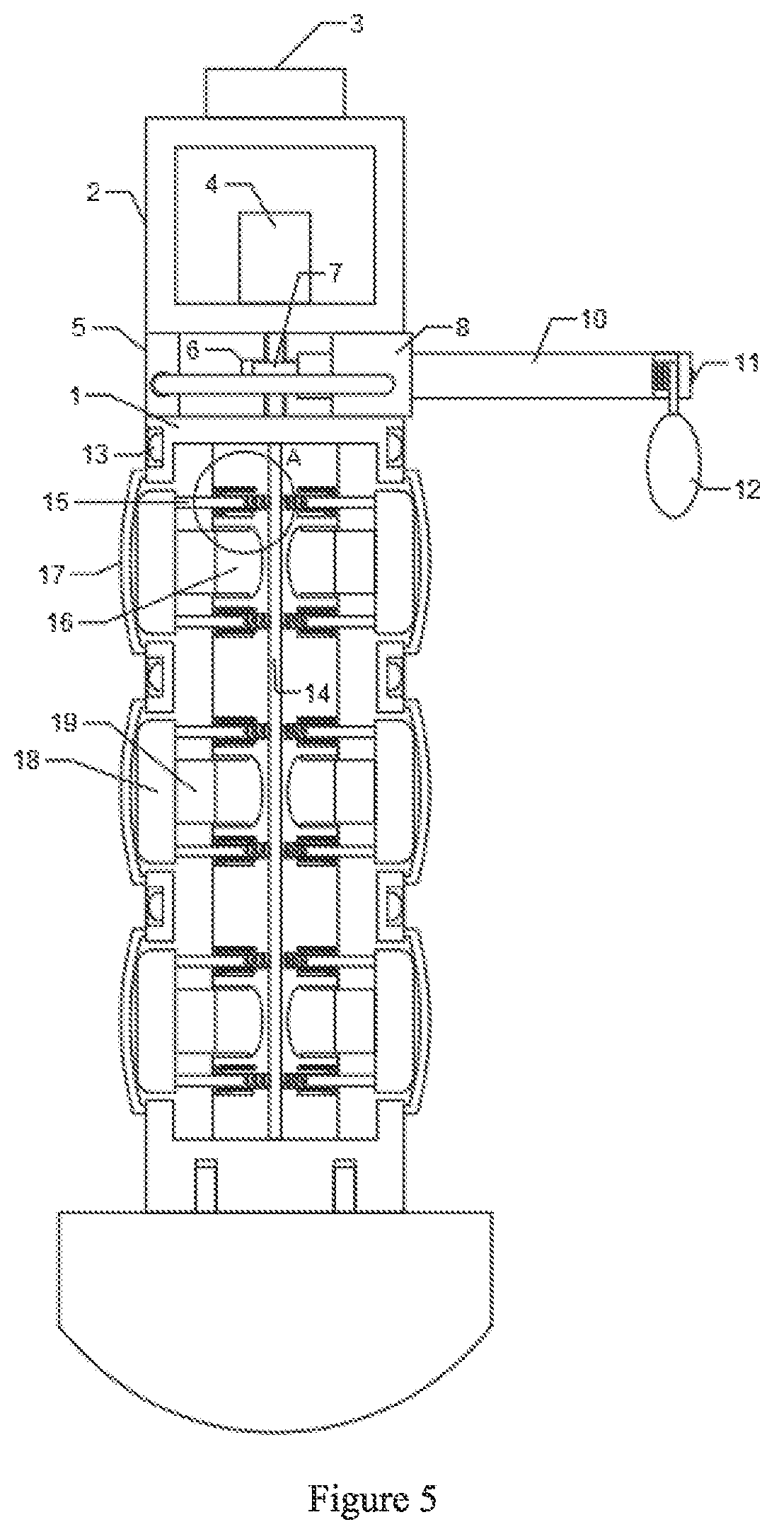 Patent US12090380 Figure 5 – Combat training equipment