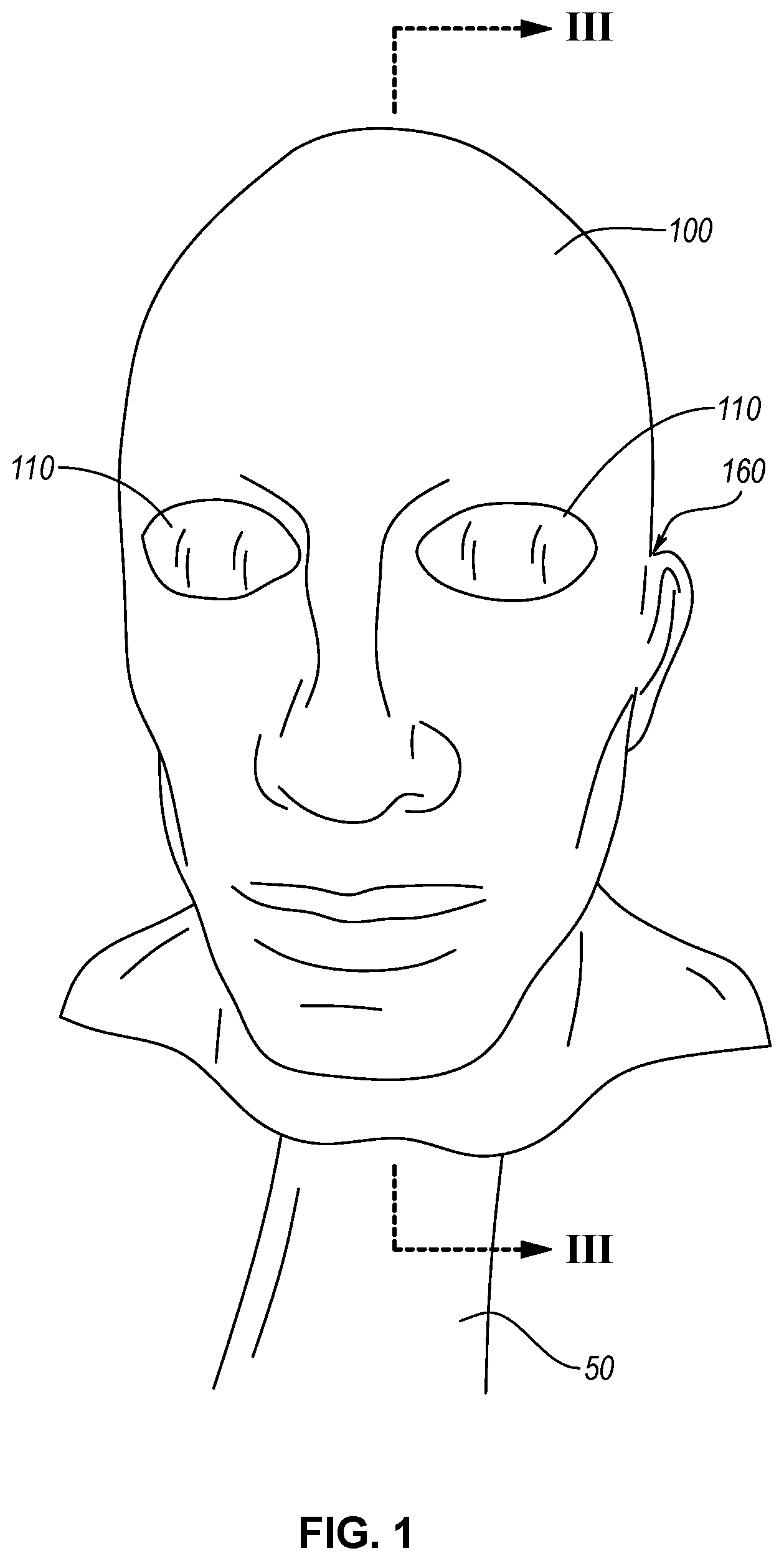 Patent US12090381 Figure 1 – Head target for martial arts practice