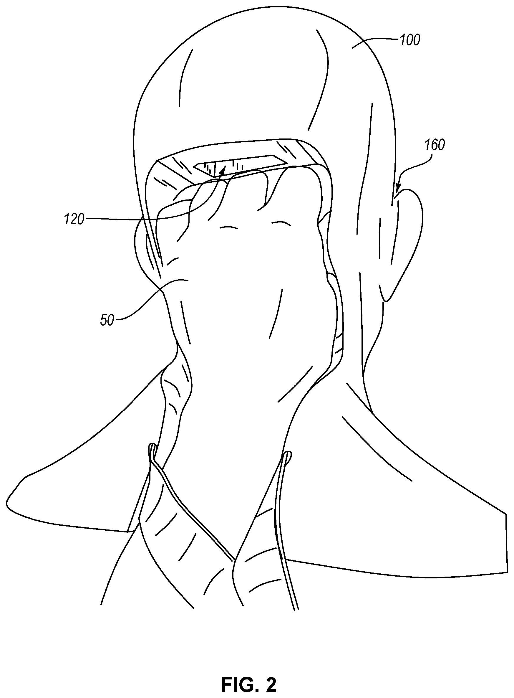 Patent US12090381 Figure 2 – Head target for martial arts practice