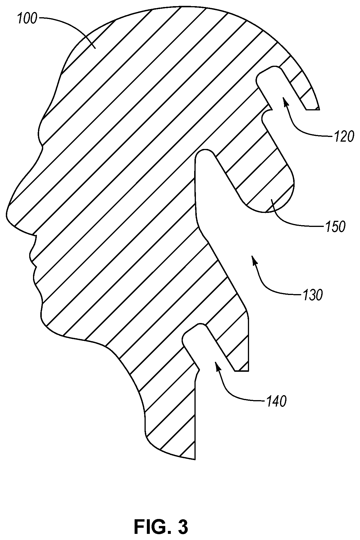 Patent US12090381 Figure 3 – Head target for martial arts practice