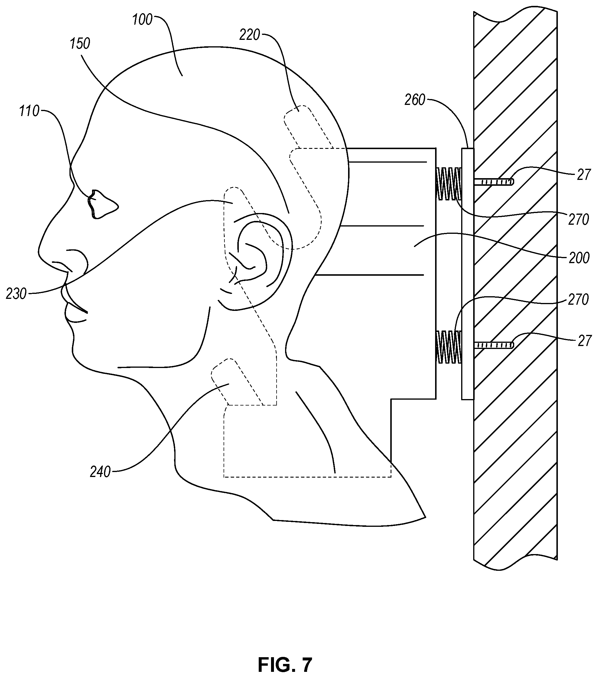 Patent US12090381 Figure 6 – Head target for martial arts practice